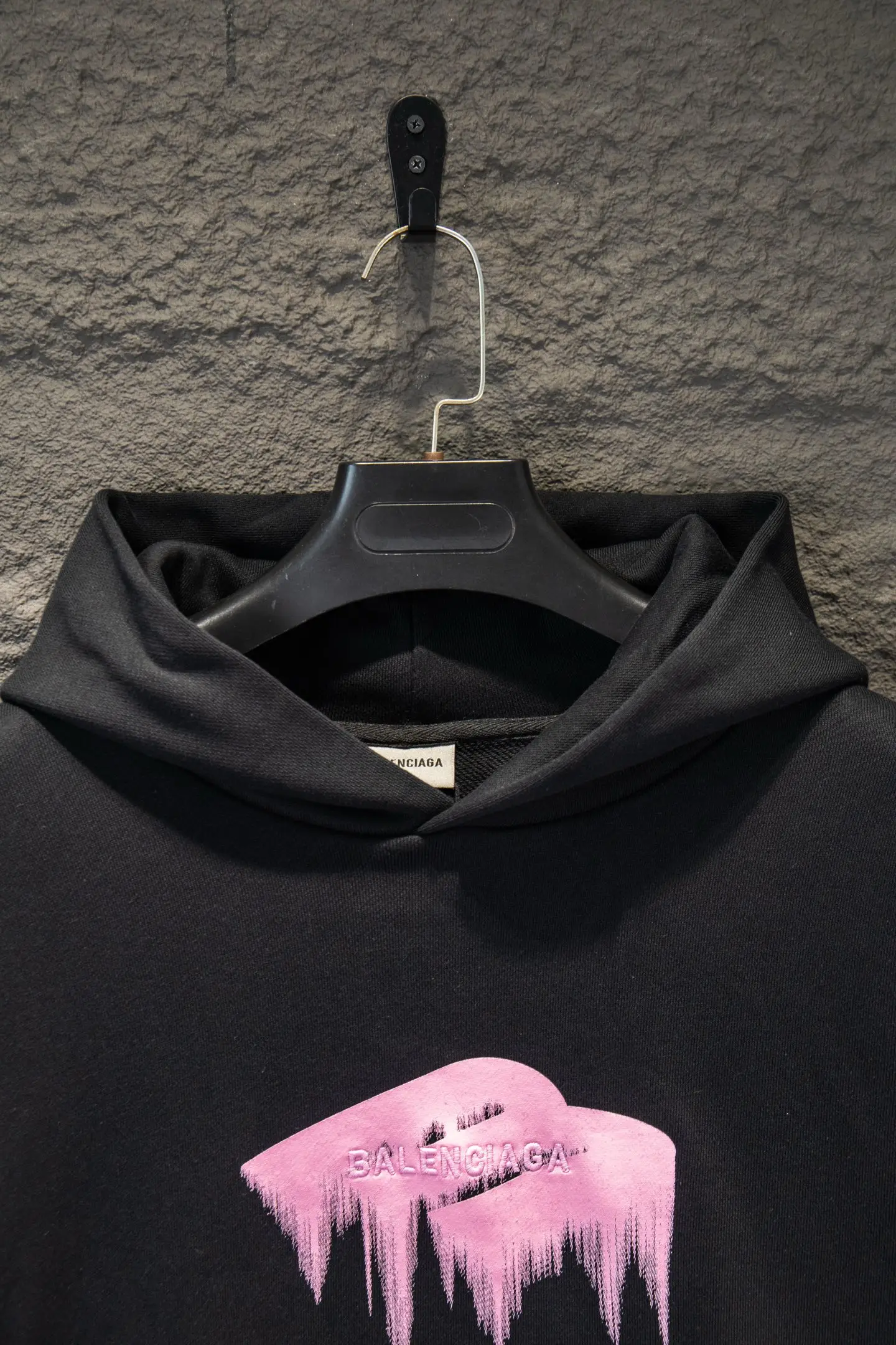 Logo Graphic Embroidered Oversized Hoodie D18924248 — view 3