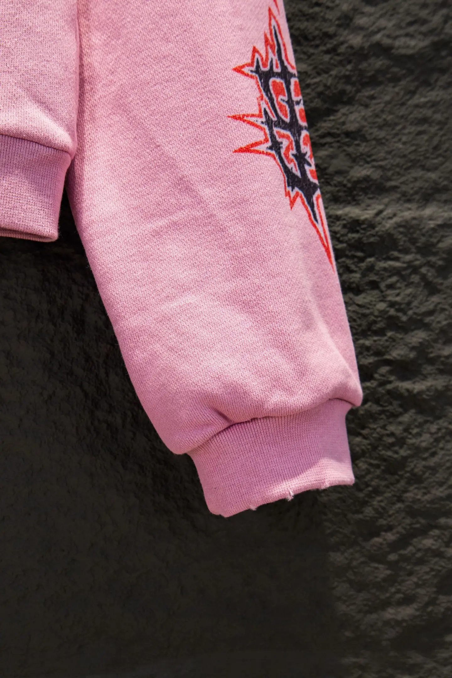 Distressed Graphic Zip-Up Hoodie D22524201 — view 12