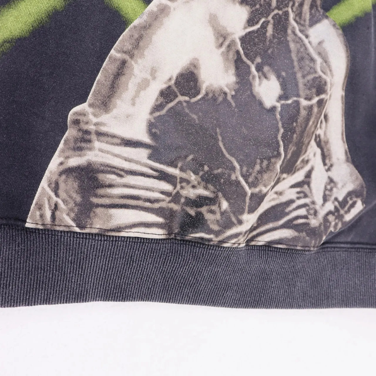 Godspeed Graphic Print Washed Cotton Hoodie D12812268 — view 5