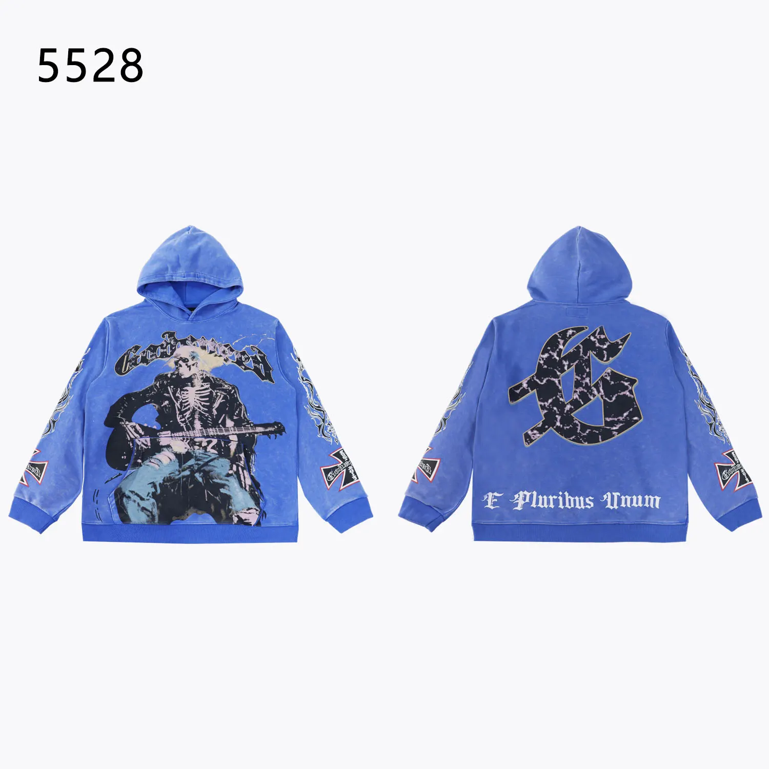 Godspeed Vintage Washed Graphic Hoodie D12812212 — view 3