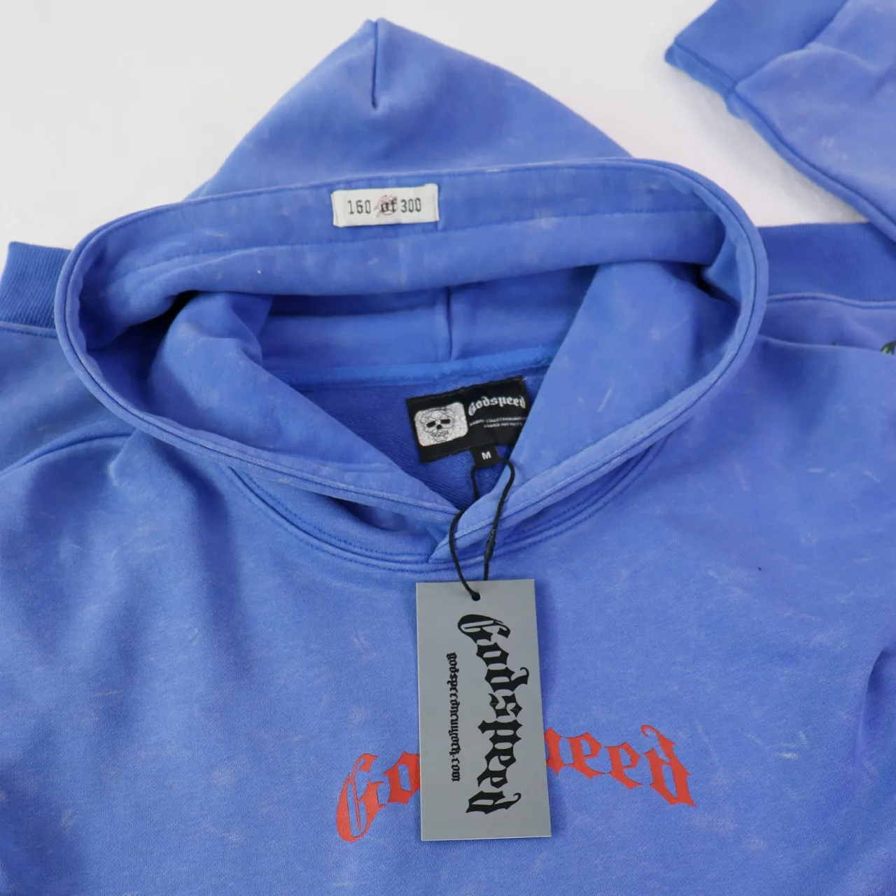 Skull and Rose Graphic Washed Hoodie D12812238 — view 5