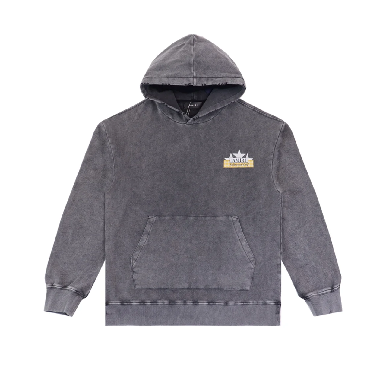 Crystal Star Logo Acid-Wash Hoodie D13512281 — view 3