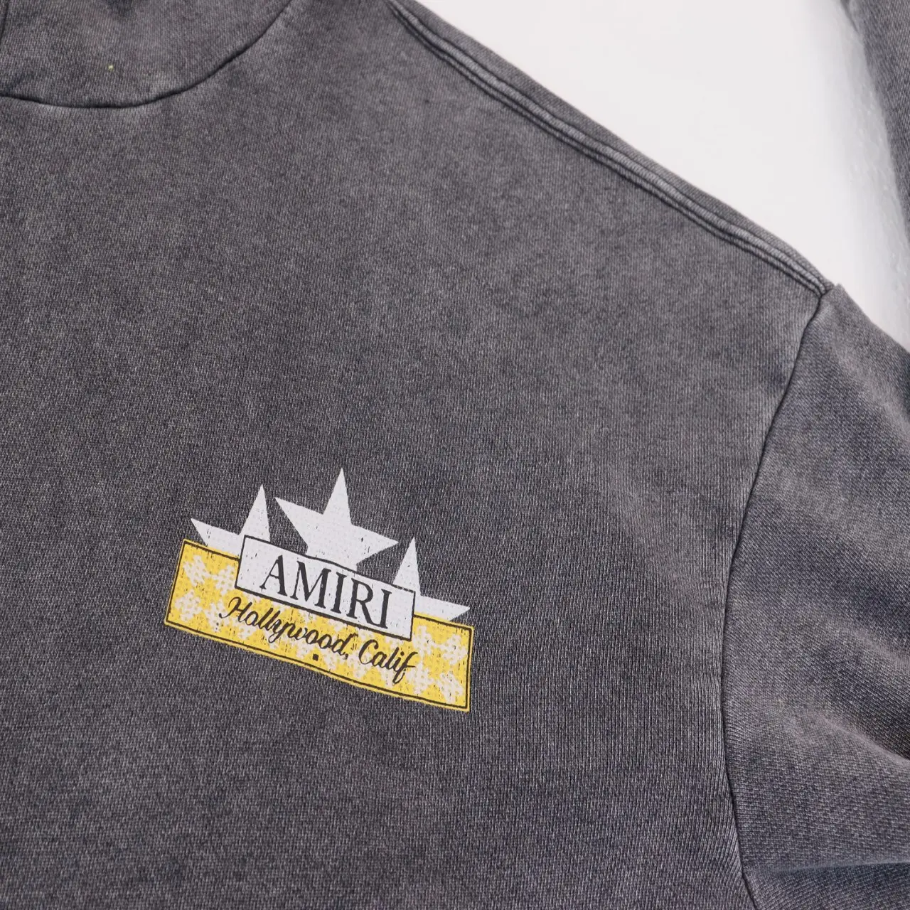 Crystal Star Logo Acid-Wash Hoodie D13512281 — view 5