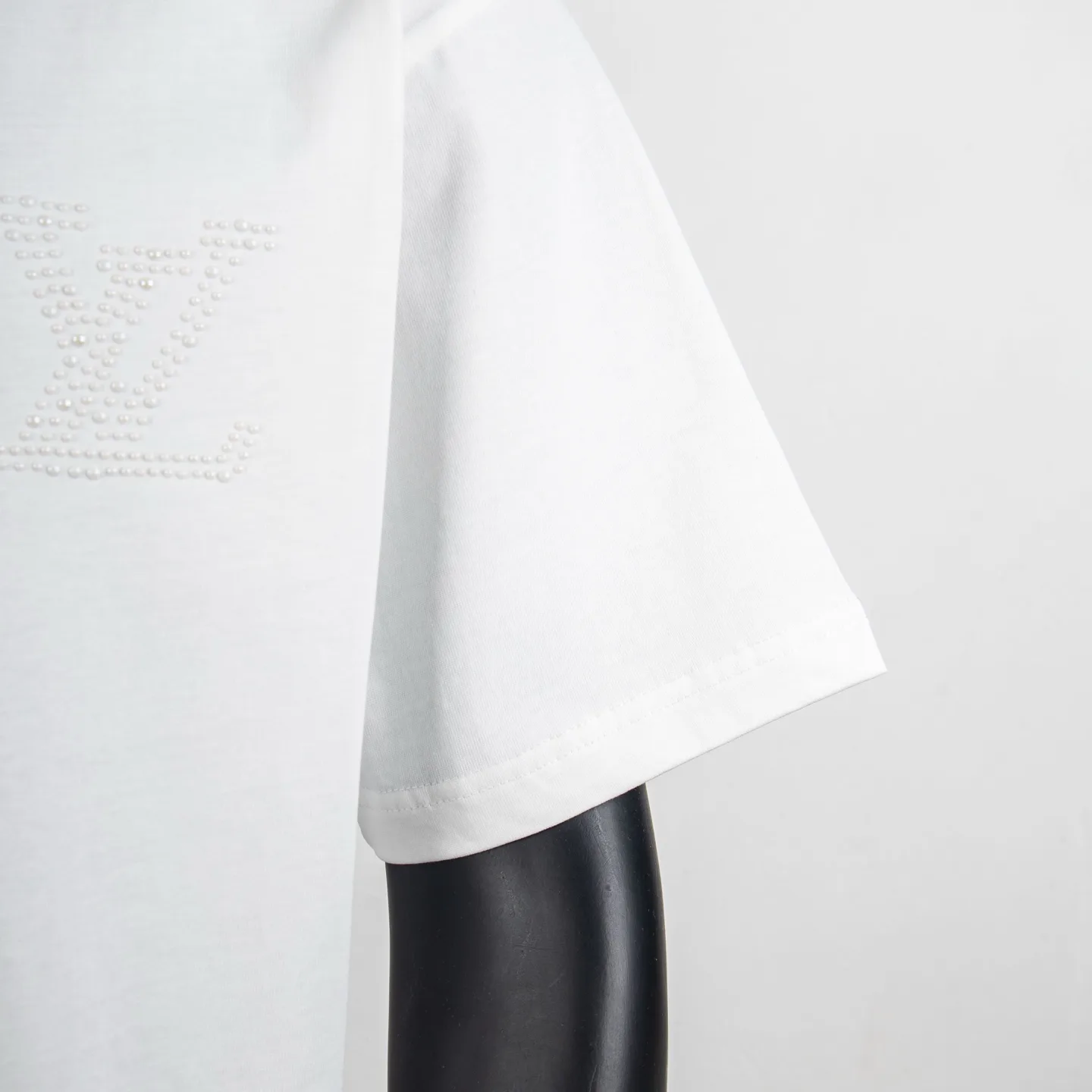 Embellished Logo Cotton T-Shirt D11915460 — view 7