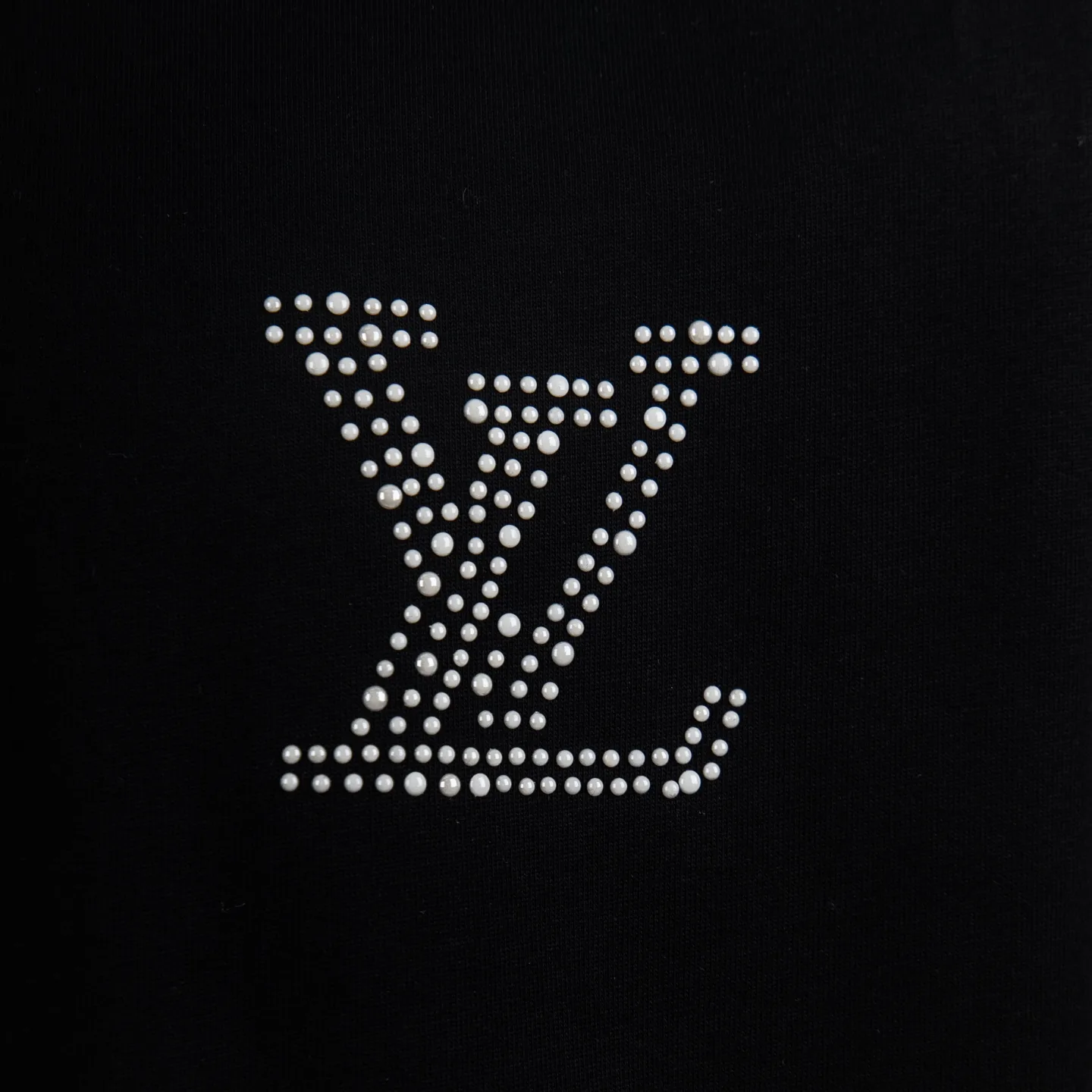 Embellished Logo Cotton T-Shirt D11915459 — view 4
