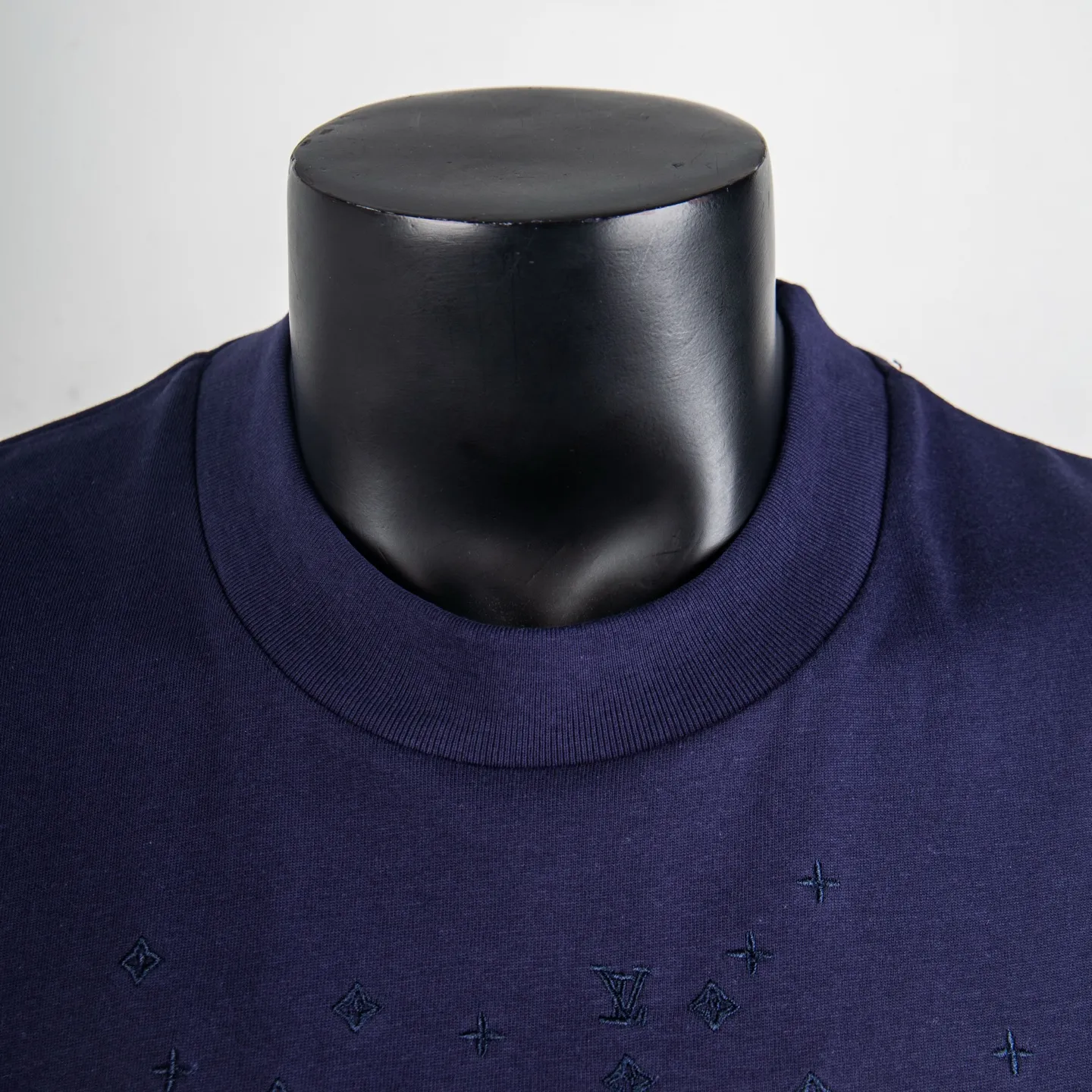 Embroidered Landscape Cotton T-Shirt D12915458 — view 3