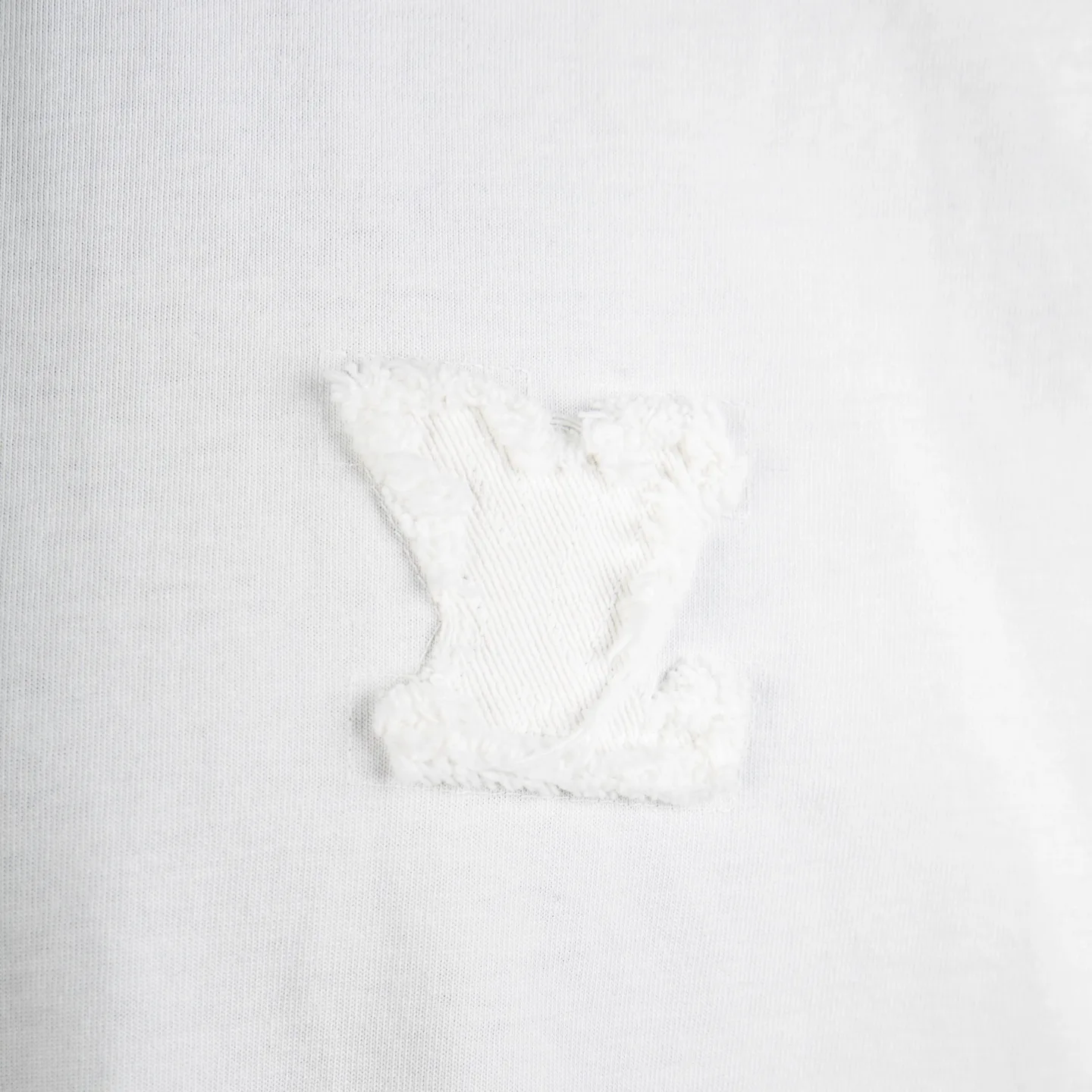 Logo Appliqué Distressed Cotton T-Shirt D12915456 — view 5