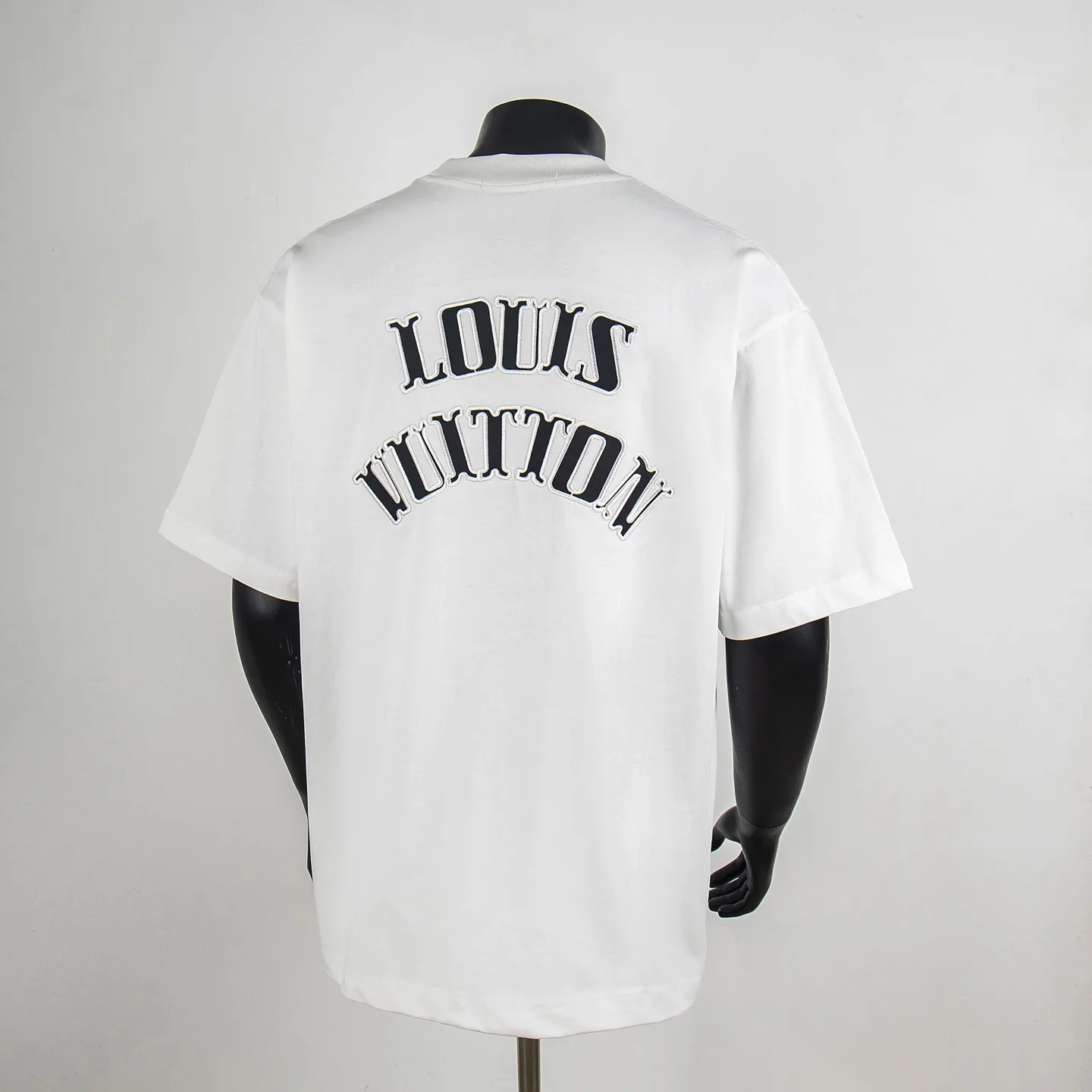 Dice Logo Embroidered Cotton T-Shirt D12515454 — view 2