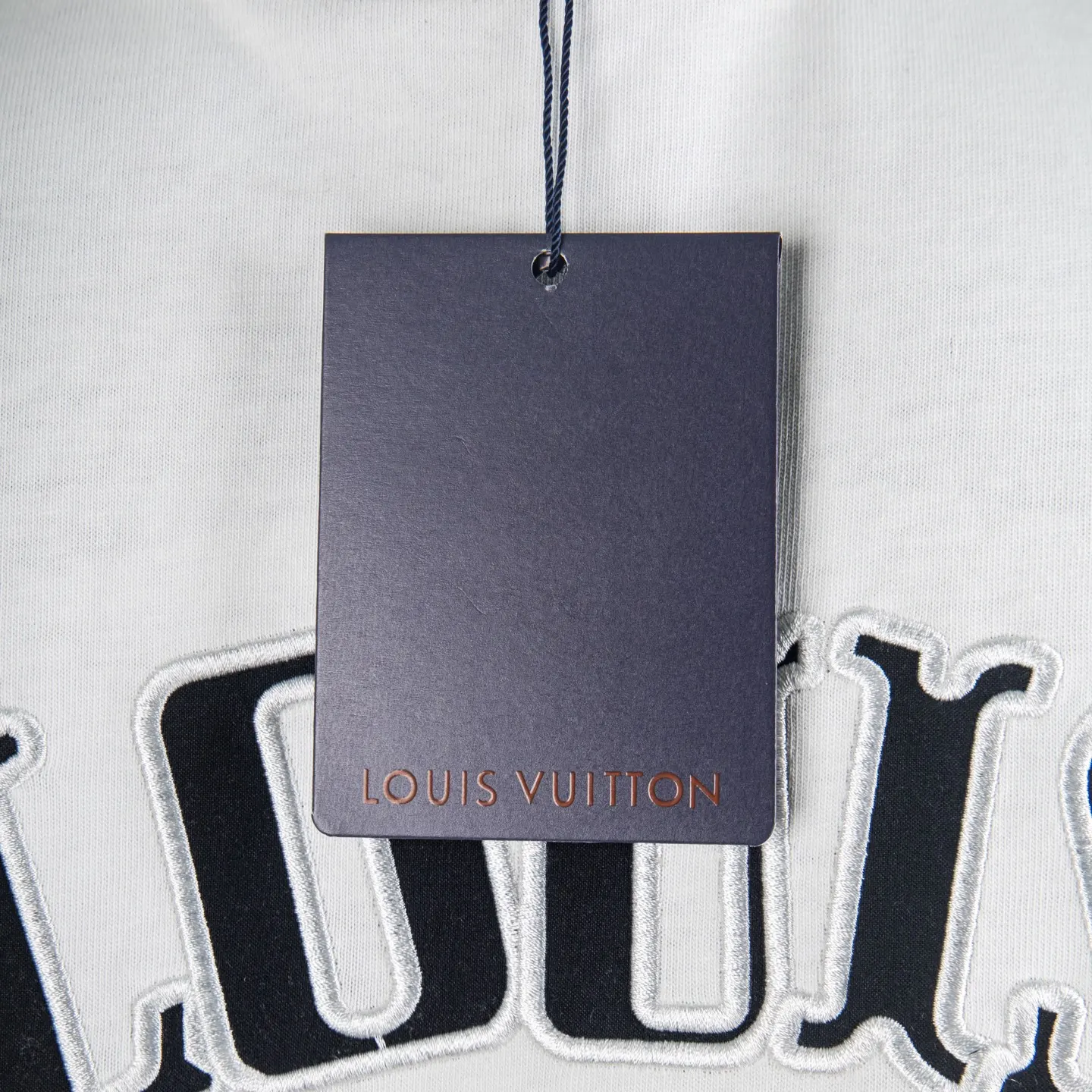 Dice Logo Embroidered Cotton T-Shirt D12515454 — view 6