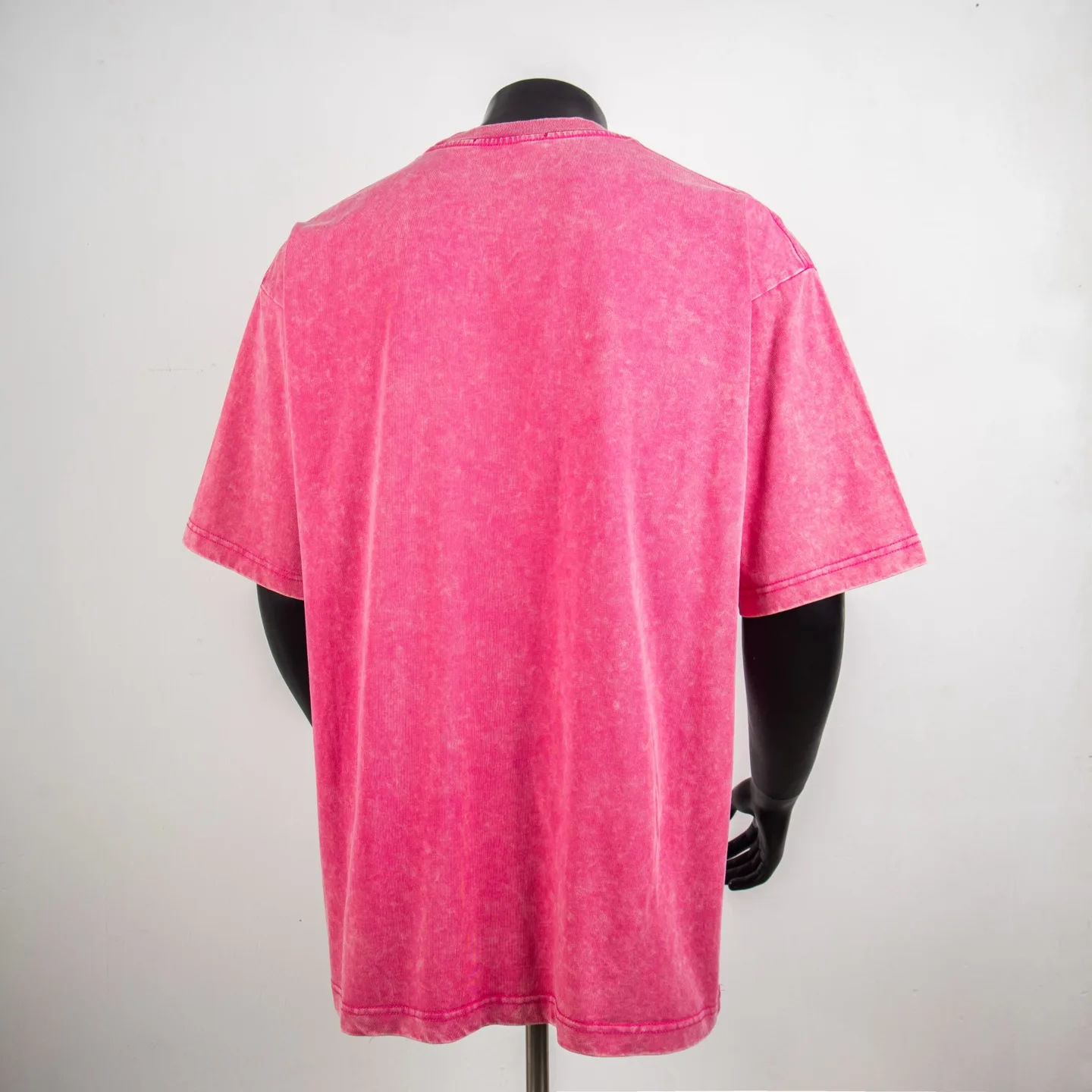 Acid-Wash Embroidered Logo T-Shirt D11915451 — view 2