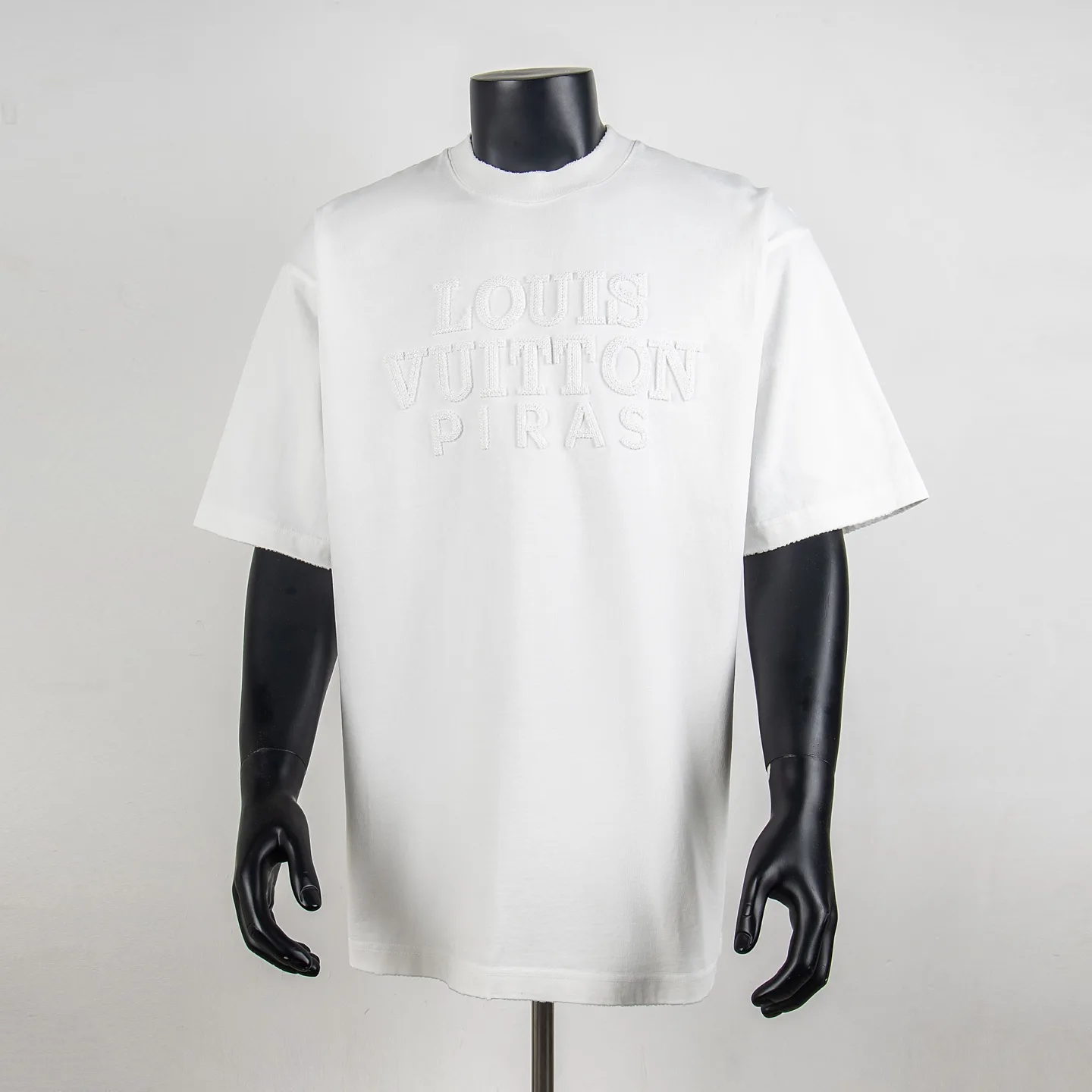 Embroidered Sequin Logo Cotton T-Shirt D12915448