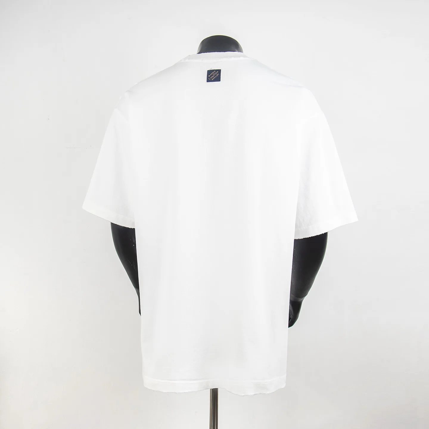 Embroidered Sequin Logo Cotton T-Shirt D12915448 — view 2