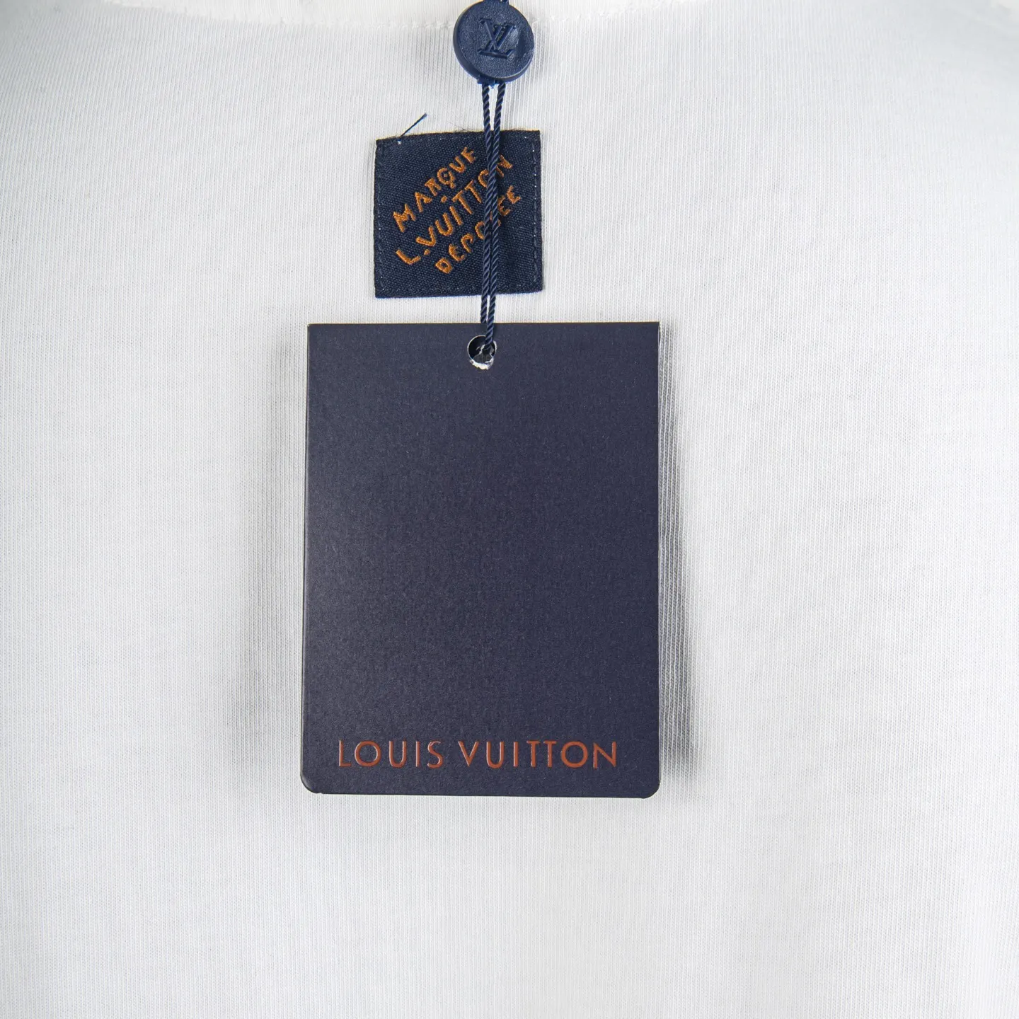 Embroidered Sequin Logo Cotton T-Shirt D12915448 — view 9