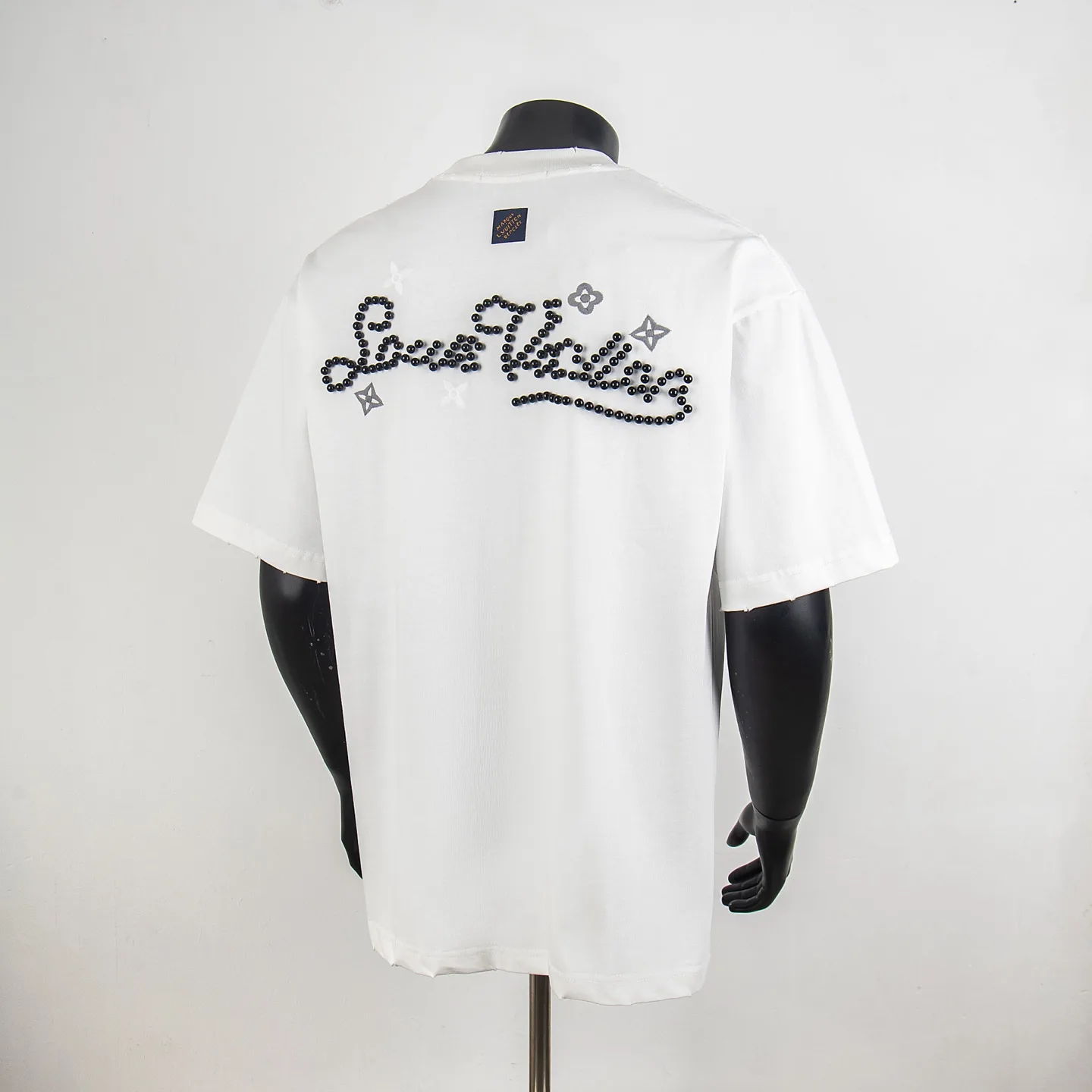Embellished Logo Cotton T-Shirt D12515446 — view 2
