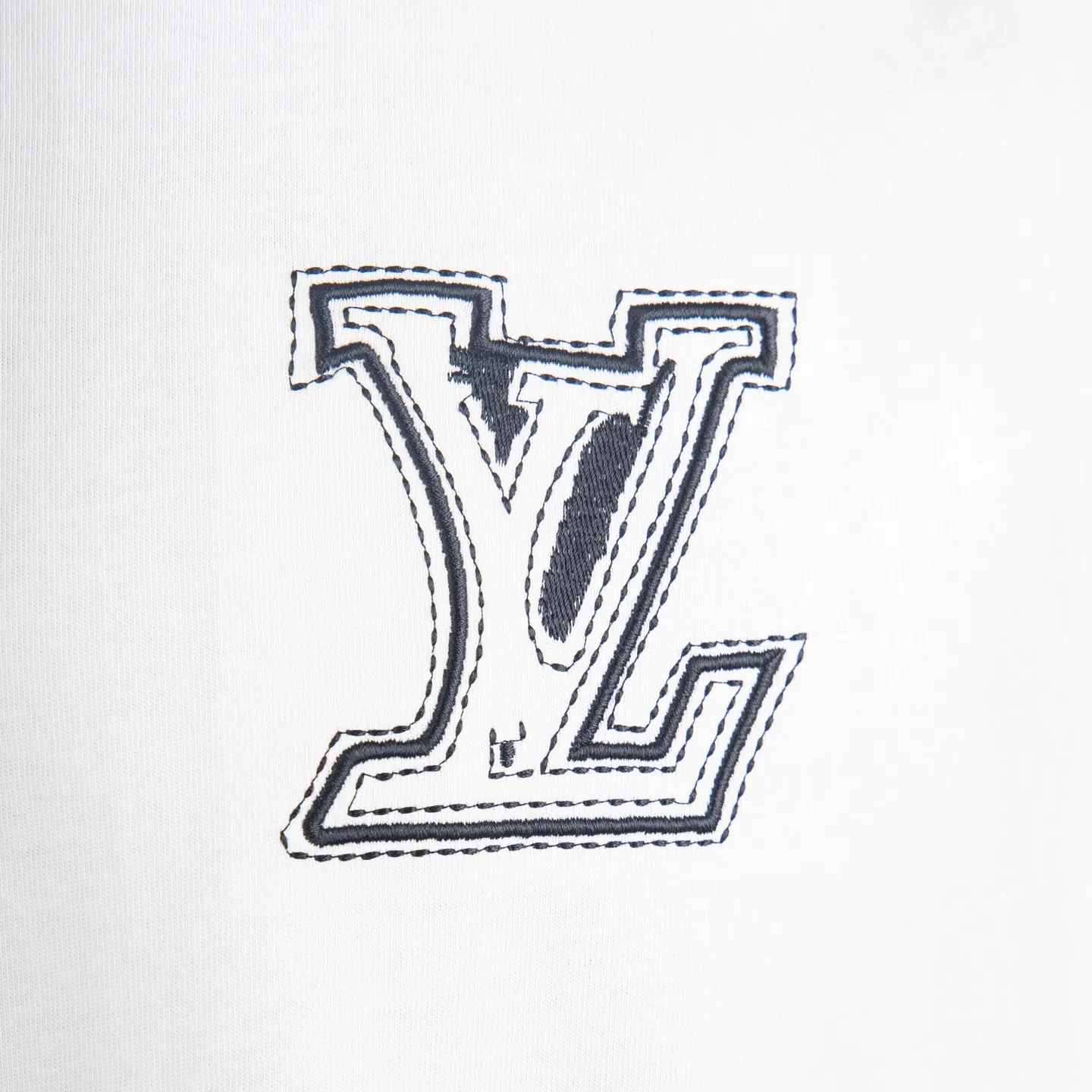 Embroidered Logo Cotton T-Shirt D11915444 — view 5