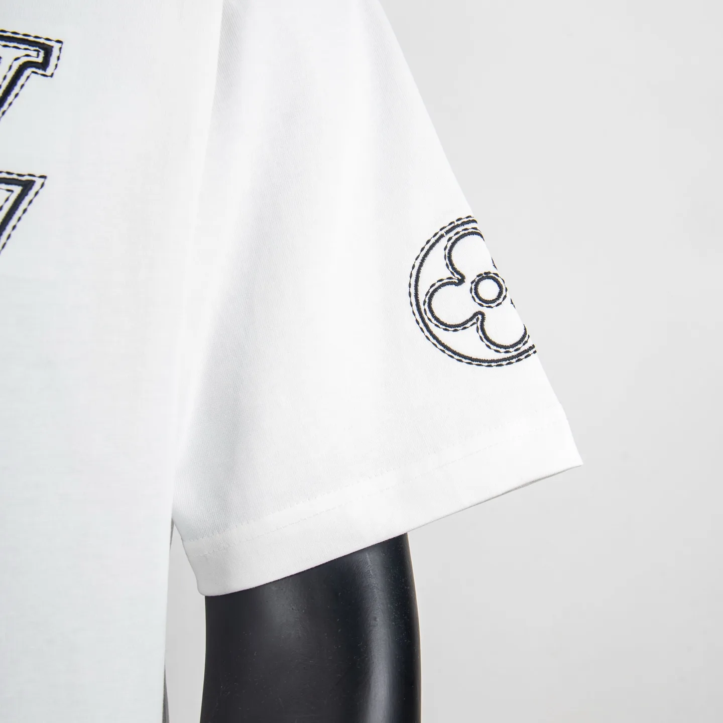 Embroidered Logo Cotton T-Shirt D11915444 — view 7