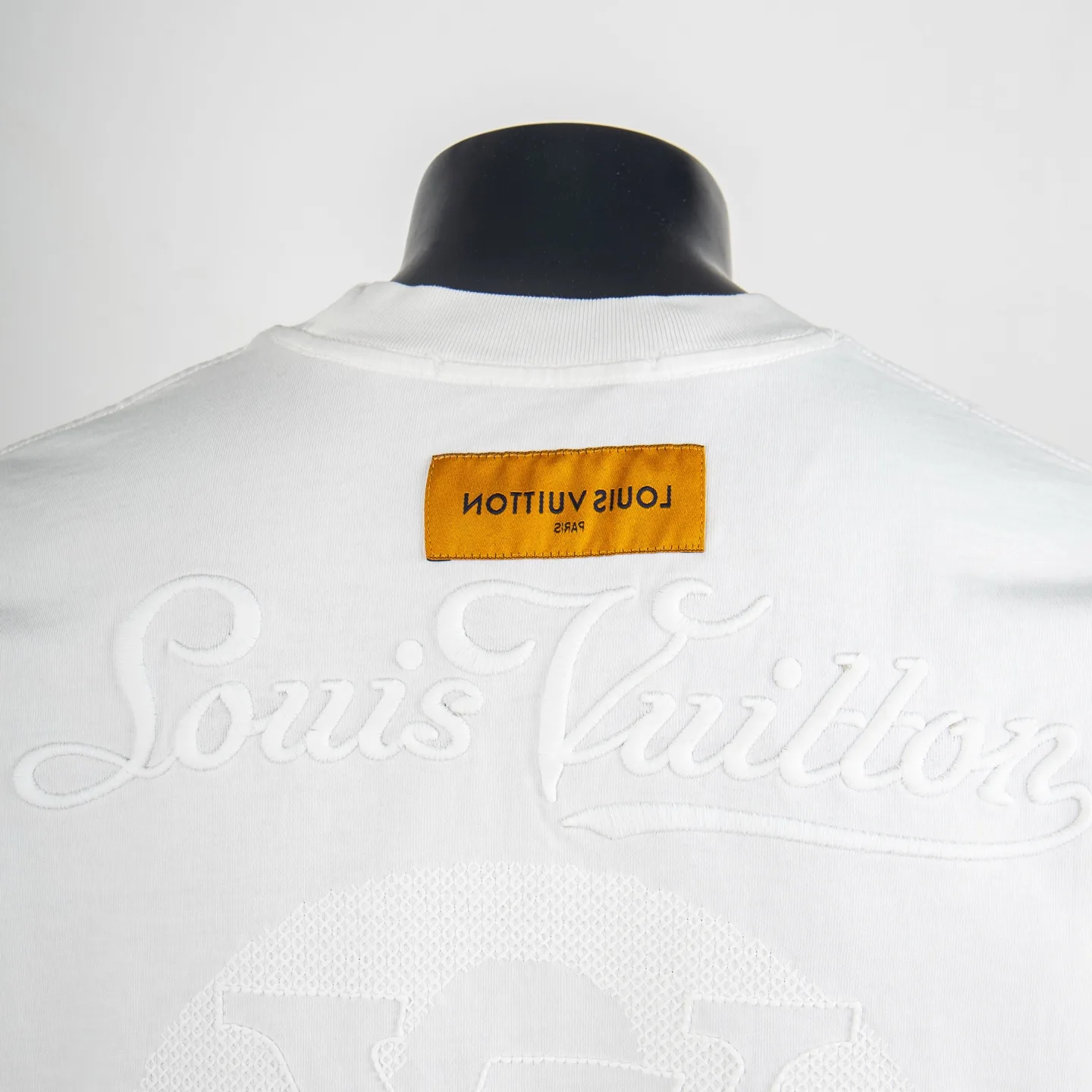 Logo-Embroidered Cotton-Jersey T-Shirt D12915439 — view 4