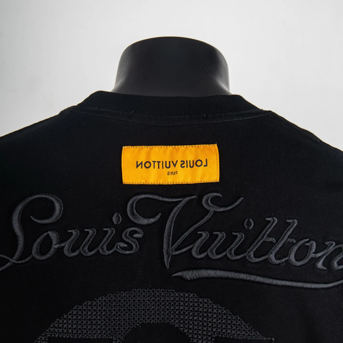 Embroidered Logo Cotton T-Shirt D12915438 — view 4