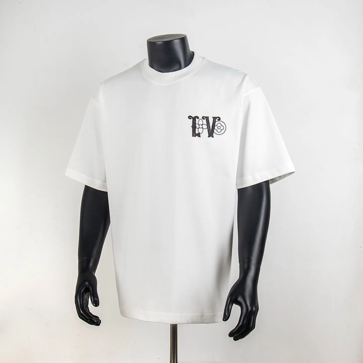 Embroidered Logo Cotton T-Shirt D11915437