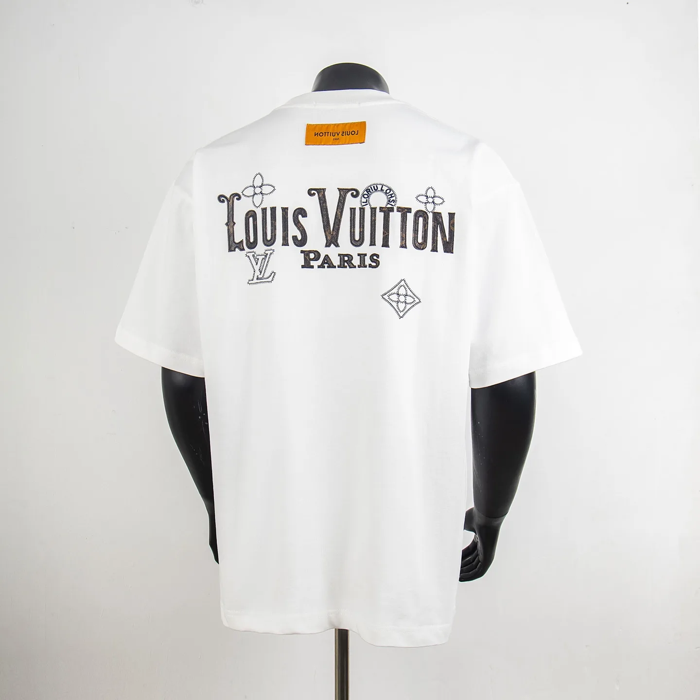 Embroidered Logo Cotton T-Shirt D11915437 — view 2