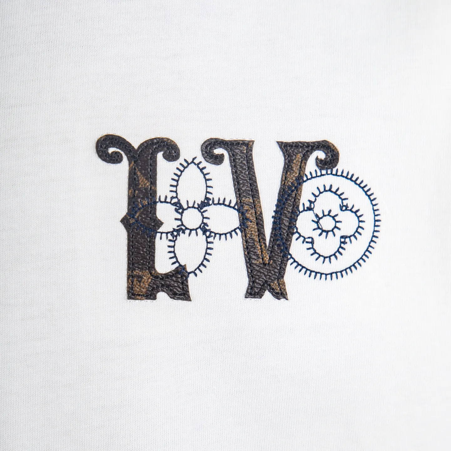 Embroidered Logo Cotton T-Shirt D11915437 — view 5