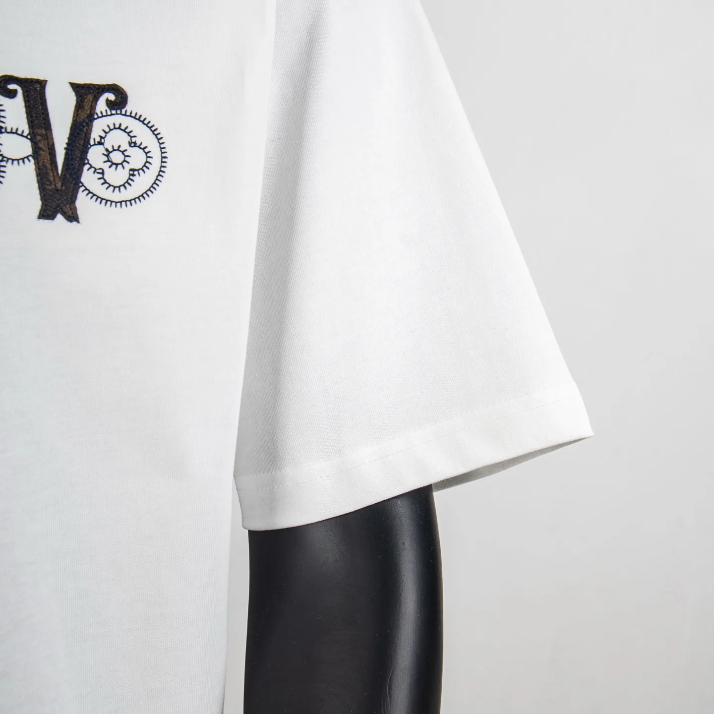 Embroidered Logo Cotton T-Shirt D11915437 — view 7