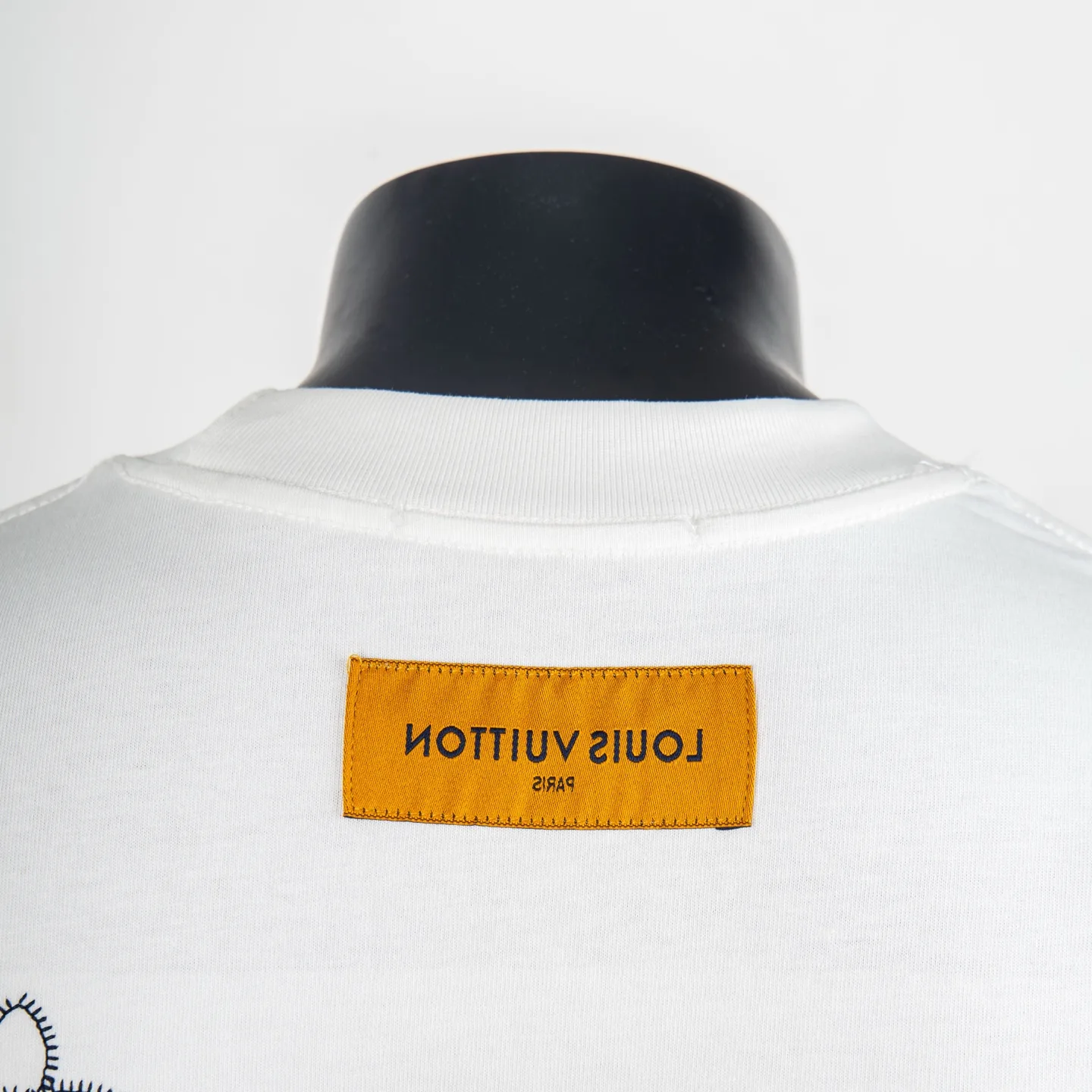 Embroidered Logo Cotton T-Shirt D11915437 — view 8