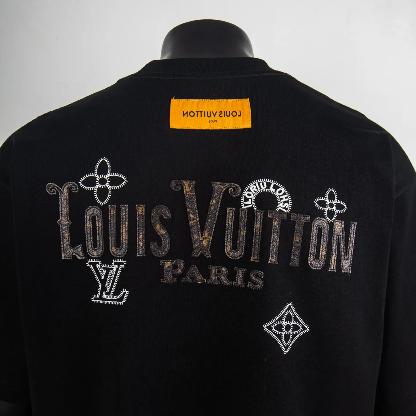 Embroidered Logo Cotton T-Shirt D11915436 — view 4