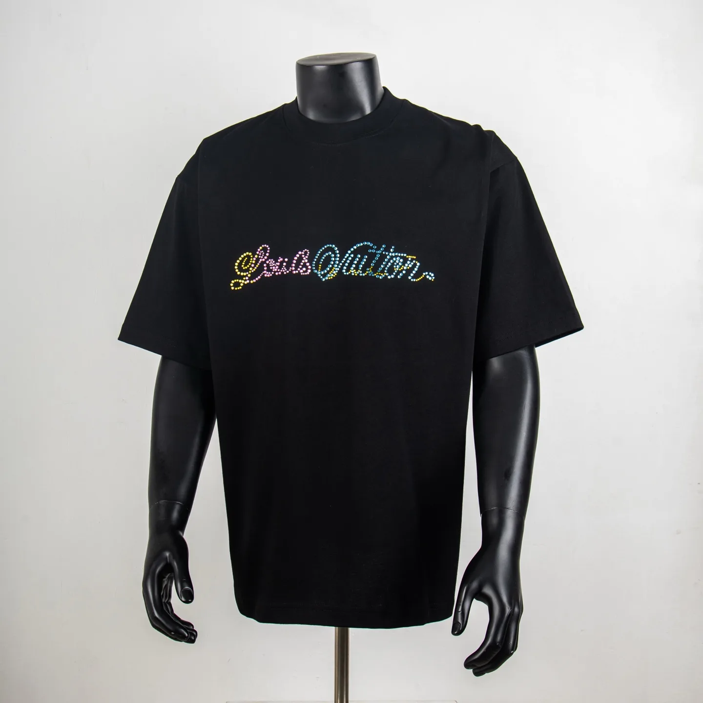 Embellished Logo Cotton T-Shirt D12515434