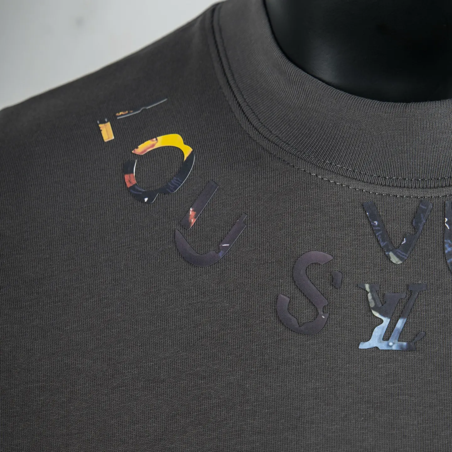 Logo Silicone Print Cotton T-Shirt D11515430 — view 5