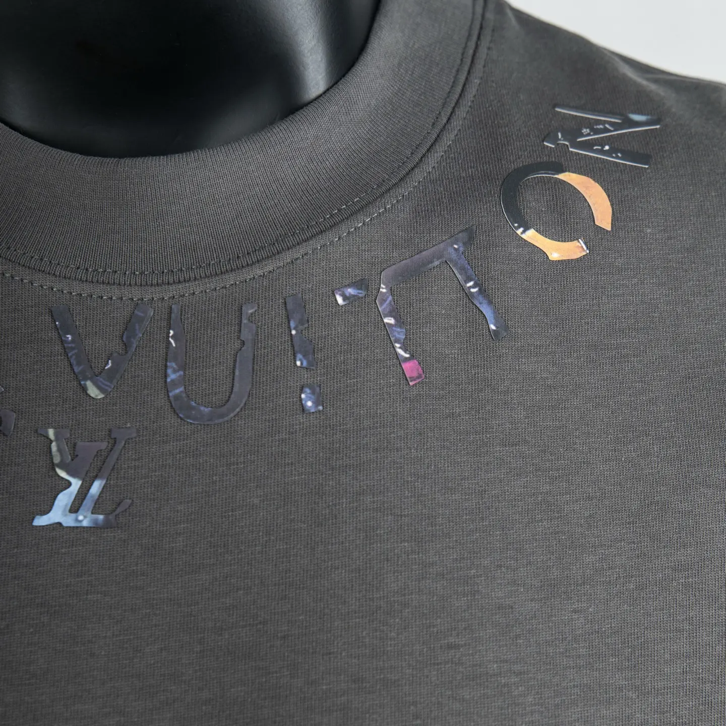 Logo Silicone Print Cotton T-Shirt D11515430 — view 6