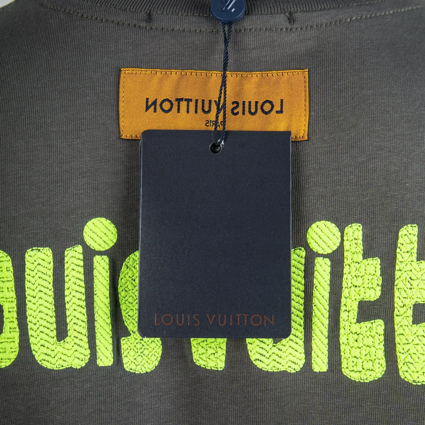 Logo Embroidered Cotton T-Shirt D11515429 — view 9