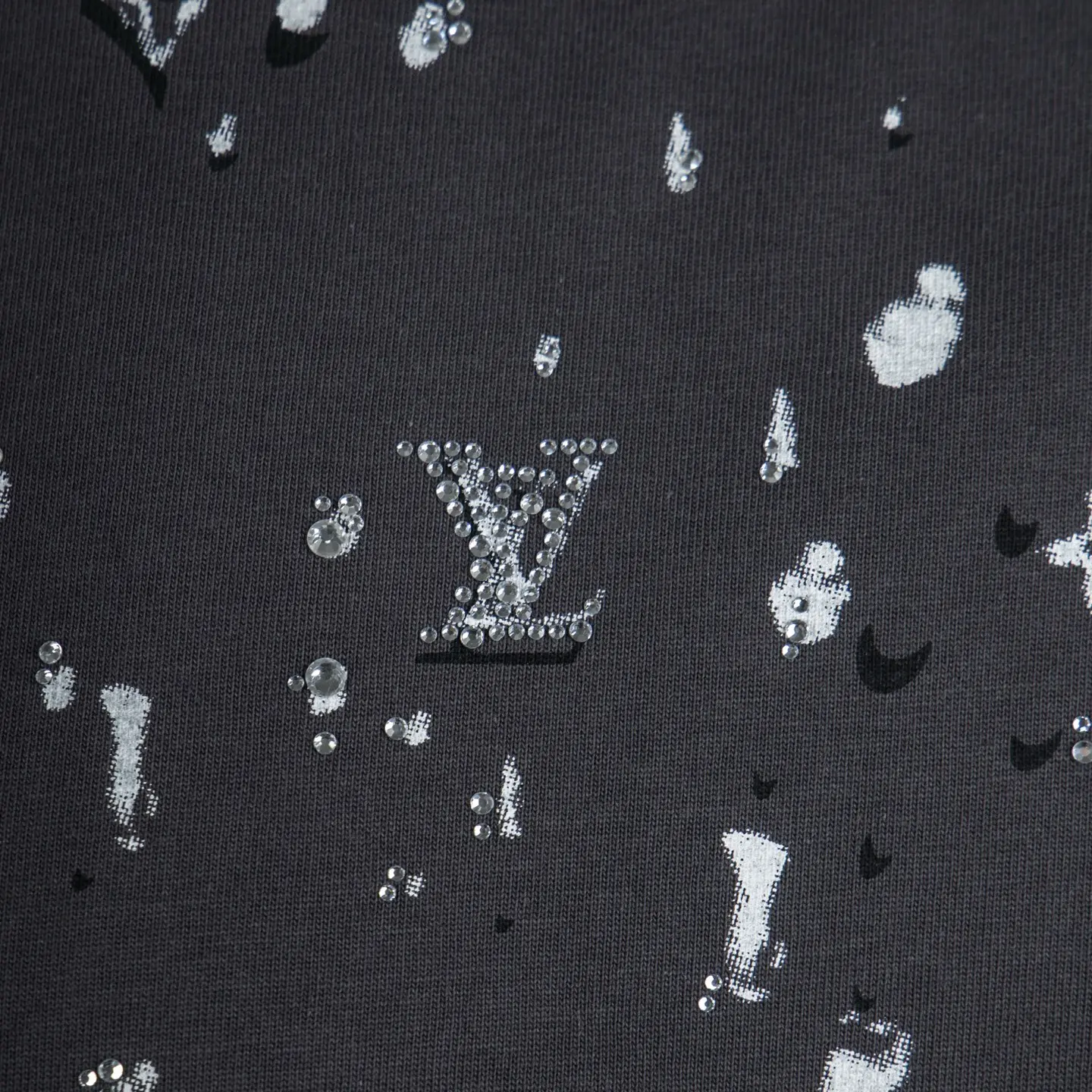 Monogram Raindrop Print Cotton T-Shirt D12515428 — view 5