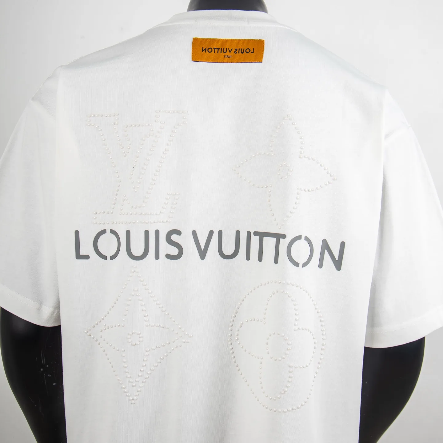 Embossed Logo Cotton T-Shirt D12515422 — view 6