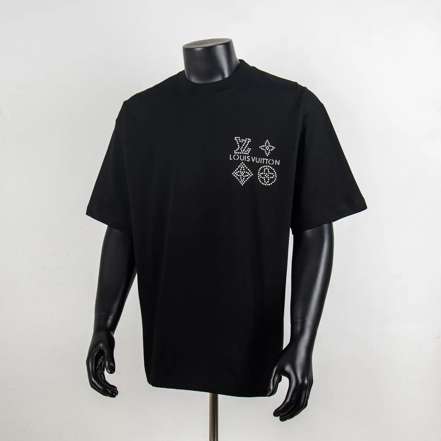 Embellished Logo Cotton T-Shirt D12515421