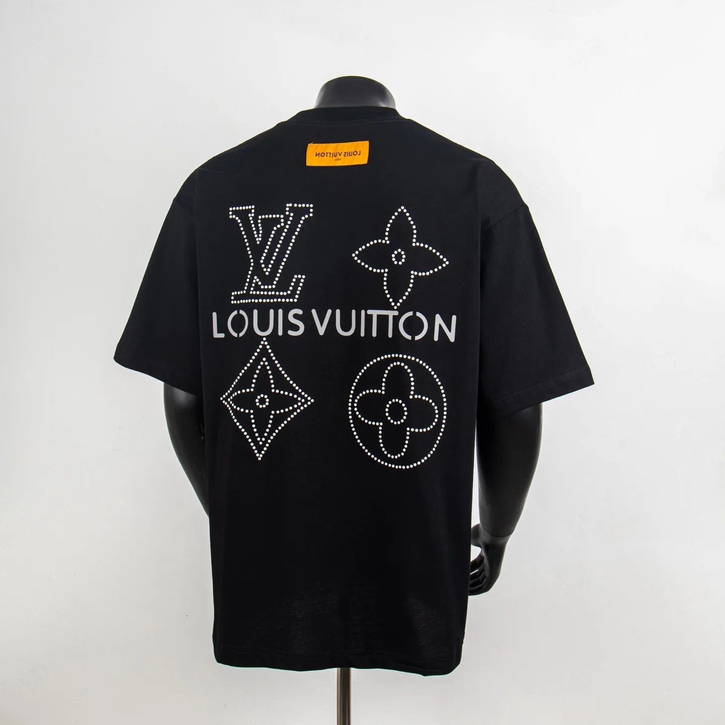 Embellished Logo Cotton T-Shirt D12515421 — view 2