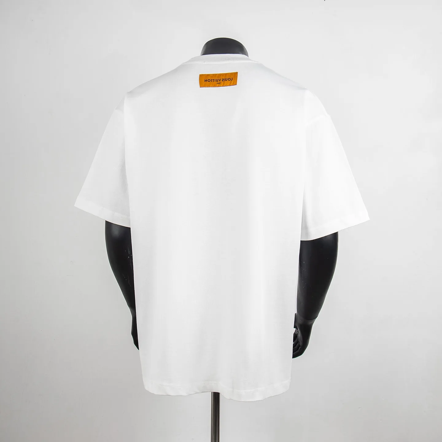 Logo Patchwork Cotton T-Shirt D12515420 — view 2
