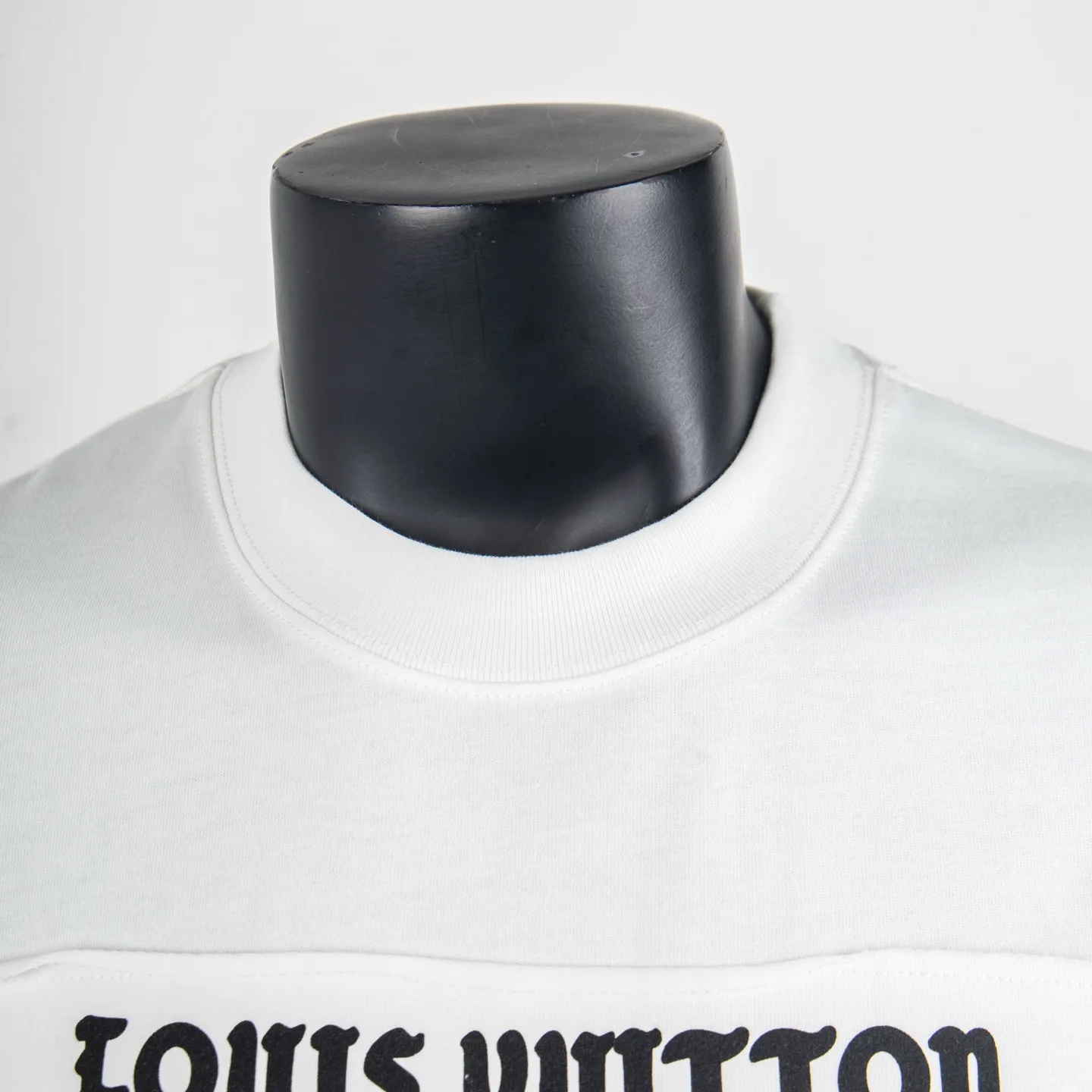 Logo Patchwork Cotton T-Shirt D12515420 — view 3