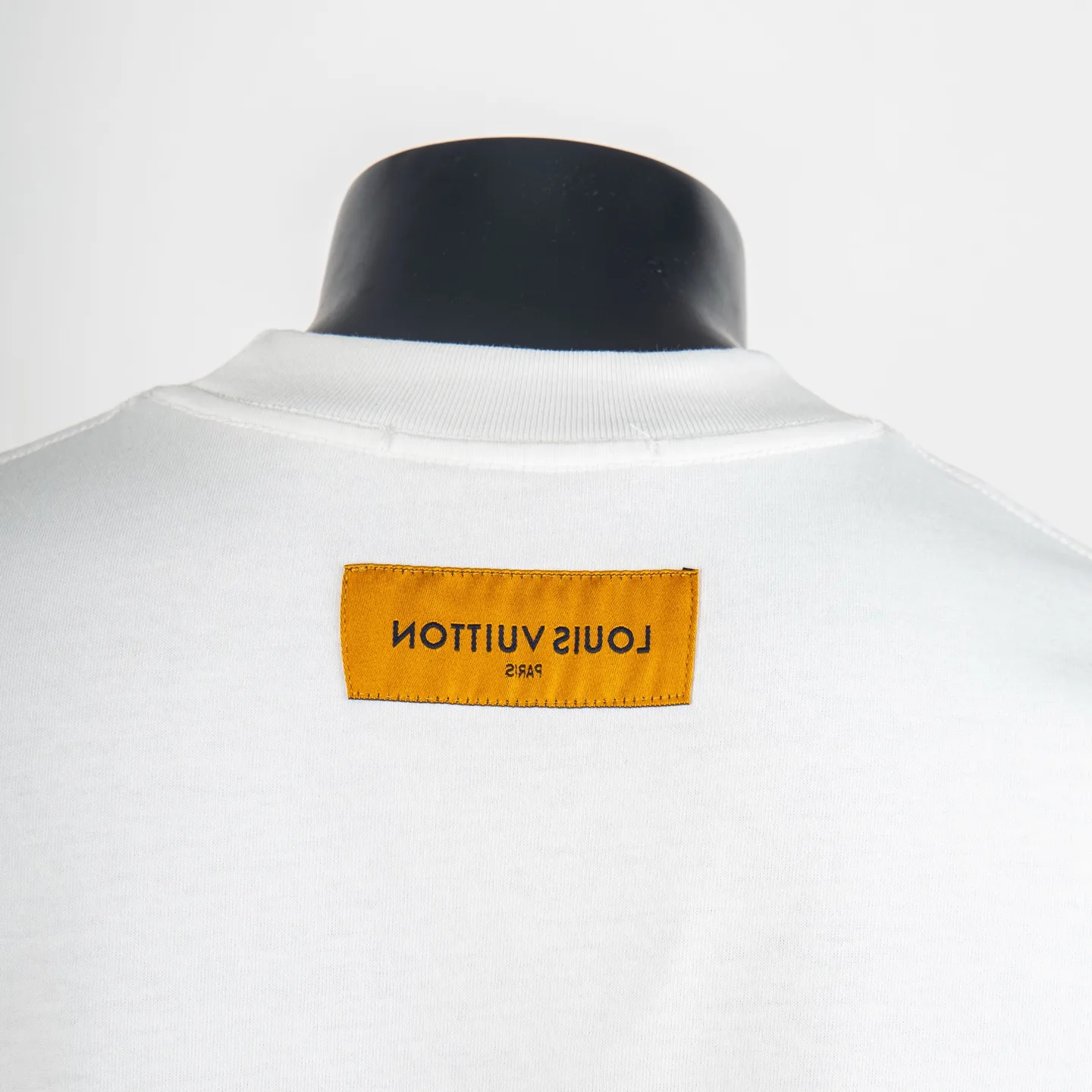 Logo Patchwork Cotton T-Shirt D12515420 — view 4