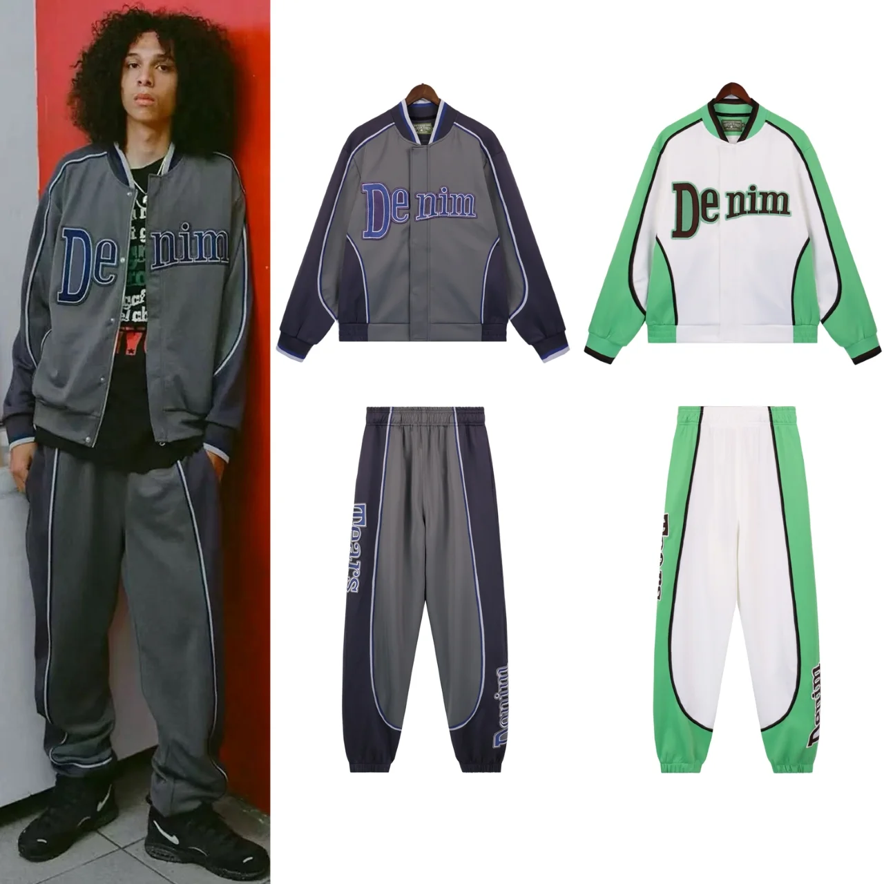 Logo-Appliqué Panel Sweatsuit D18812267