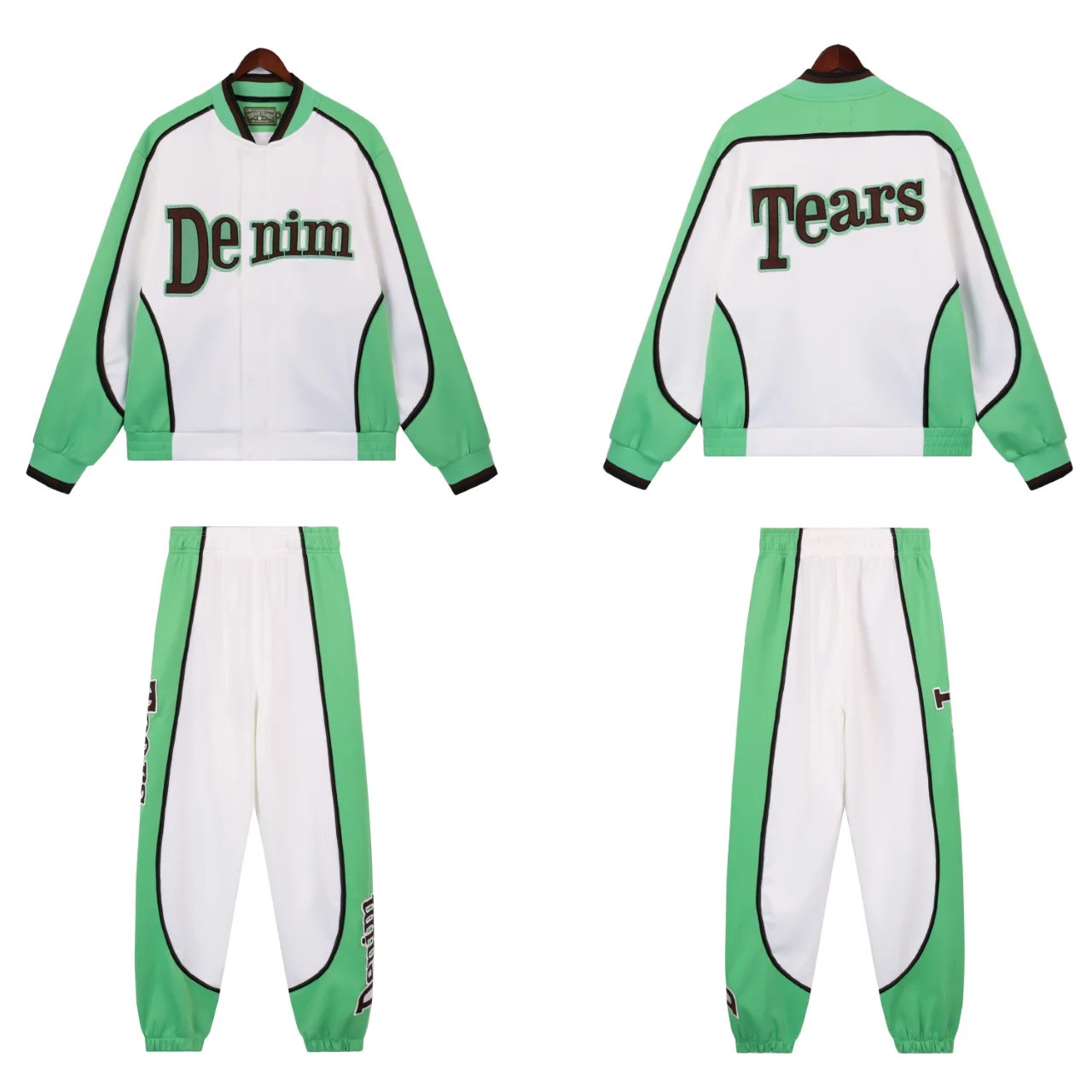 Logo-Appliqué Panel Sweatsuit D18812267 — view 3