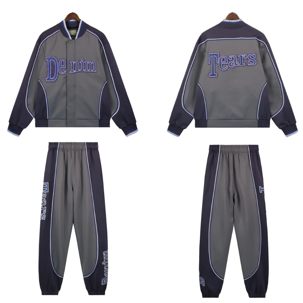 Logo-Appliqué Panel Sweatsuit D18812267 — view 4