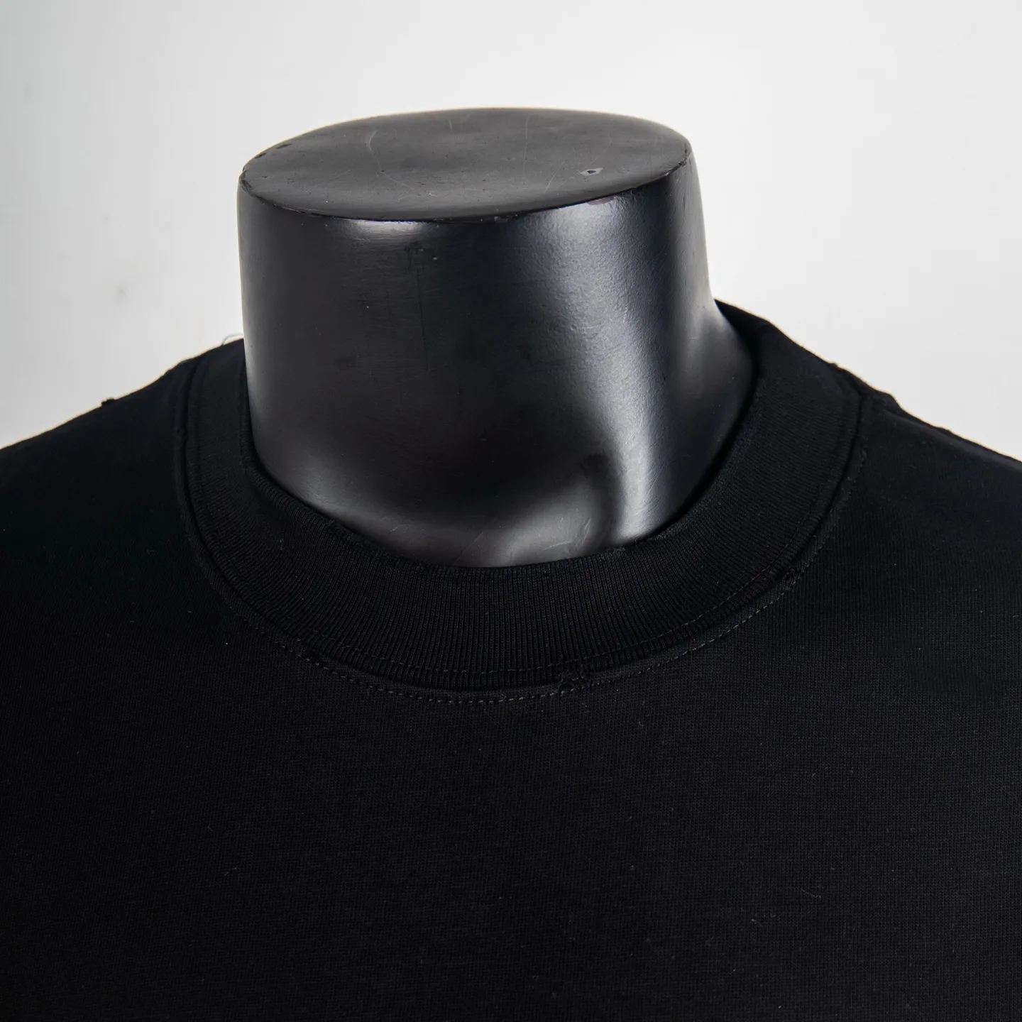 Hand-Painted Logo Cotton T-Shirt D12515418 — view 3