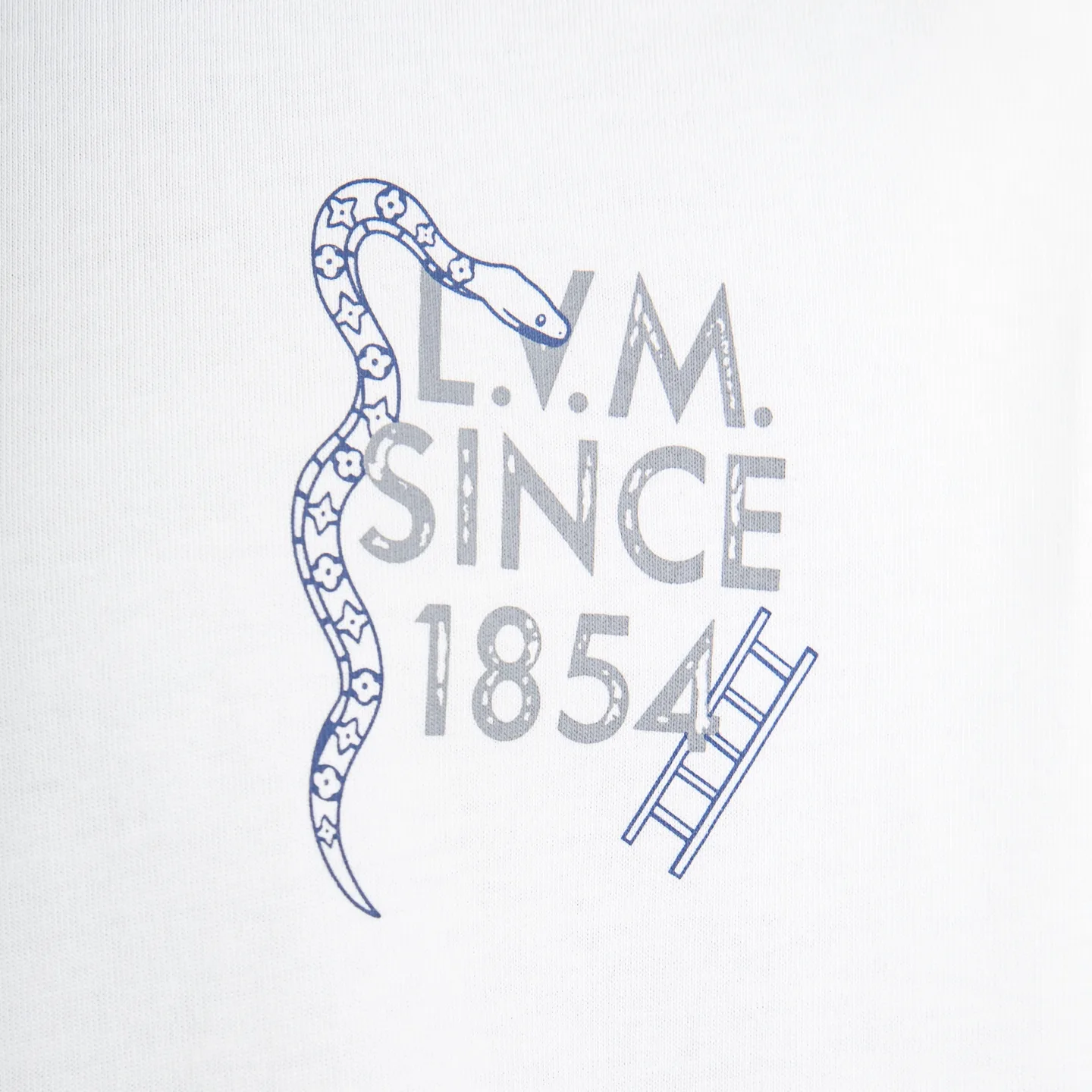 Snake Logo Graphic Cotton T-Shirt D11915415 — view 5