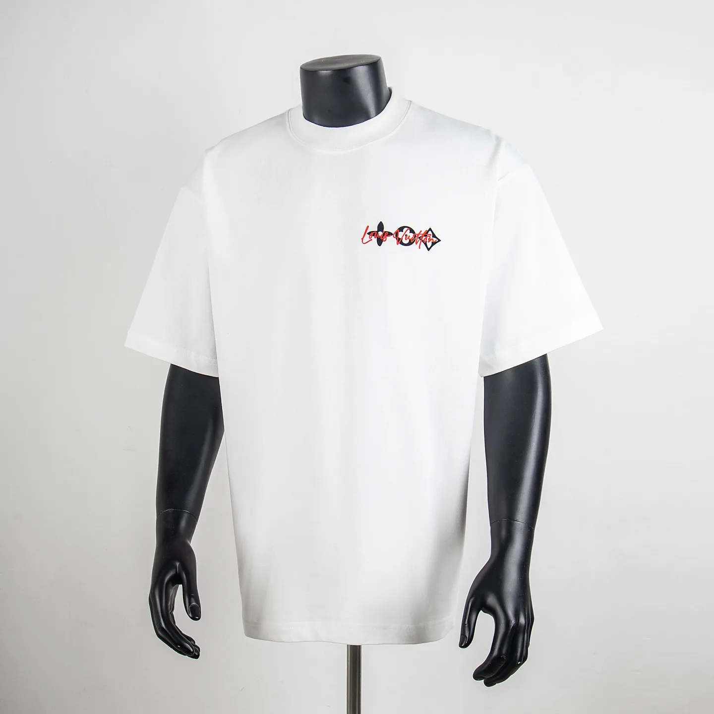Logo Flocked Cotton-Jersey T-Shirt D11915412