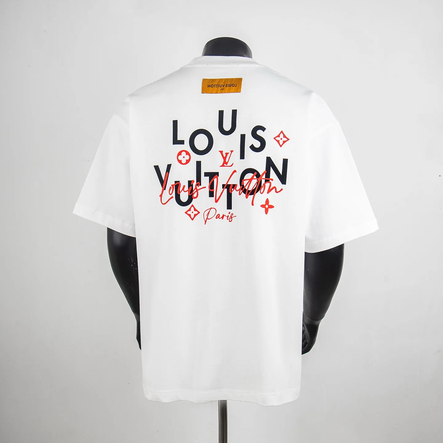 Logo Flocked Cotton-Jersey T-Shirt D11915412 — view 2