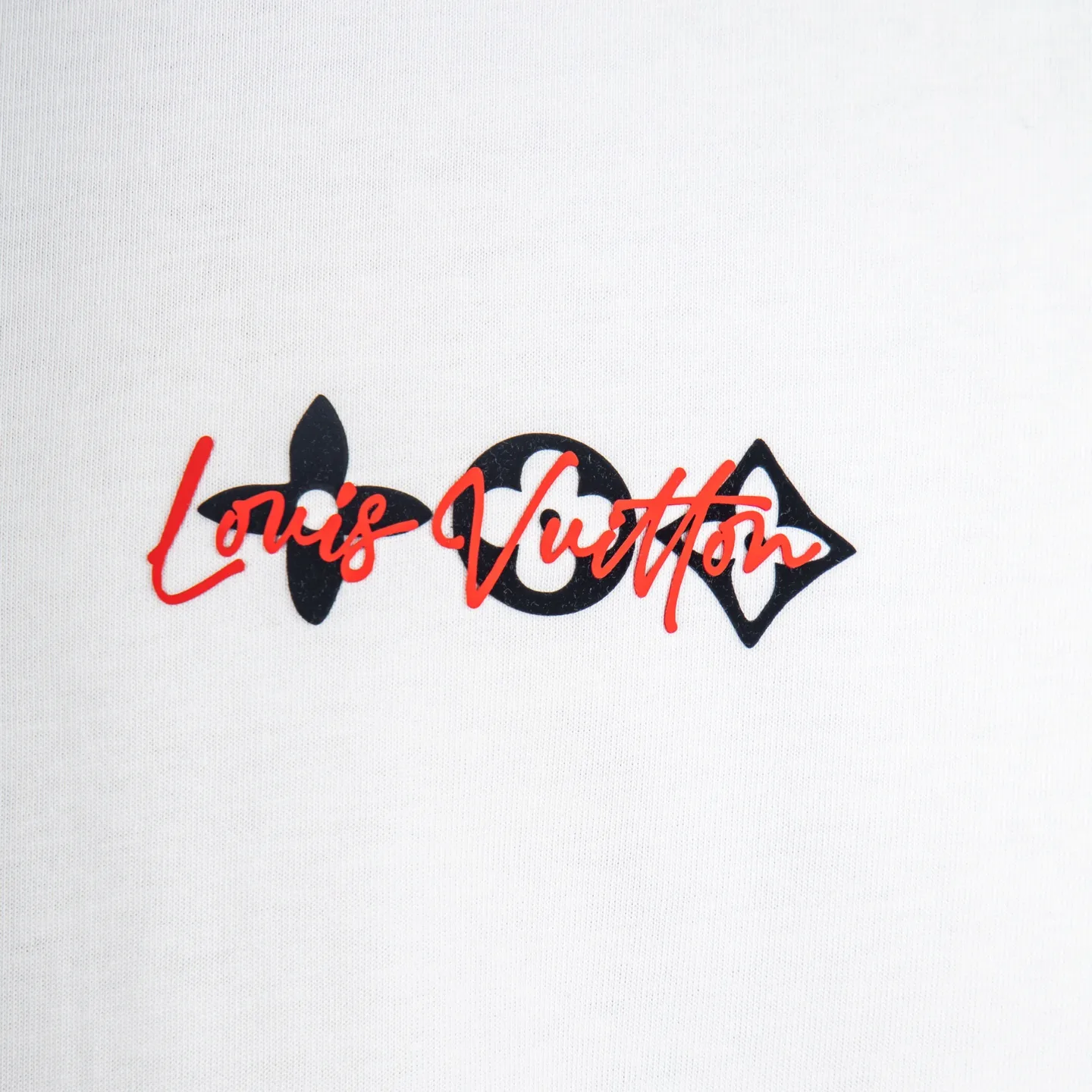 Logo Flocked Cotton-Jersey T-Shirt D11915412 — view 5