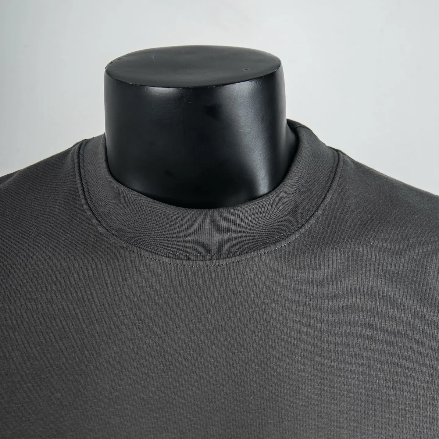 Logo-Embroidered Flocked Cotton T-Shirt D11915413 — view 3