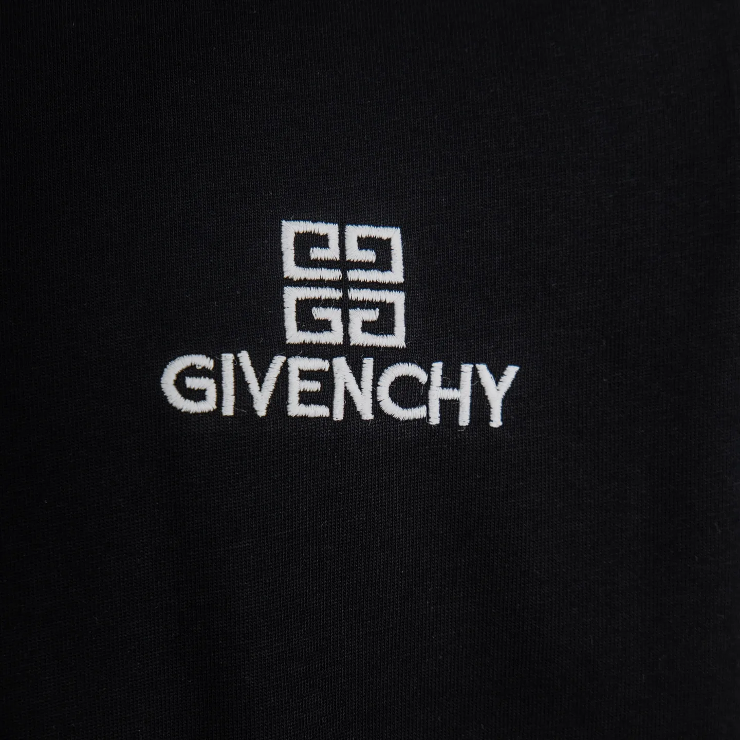 Logo Embroidery Cotton Jersey T-Shirt D11515407 — view 4
