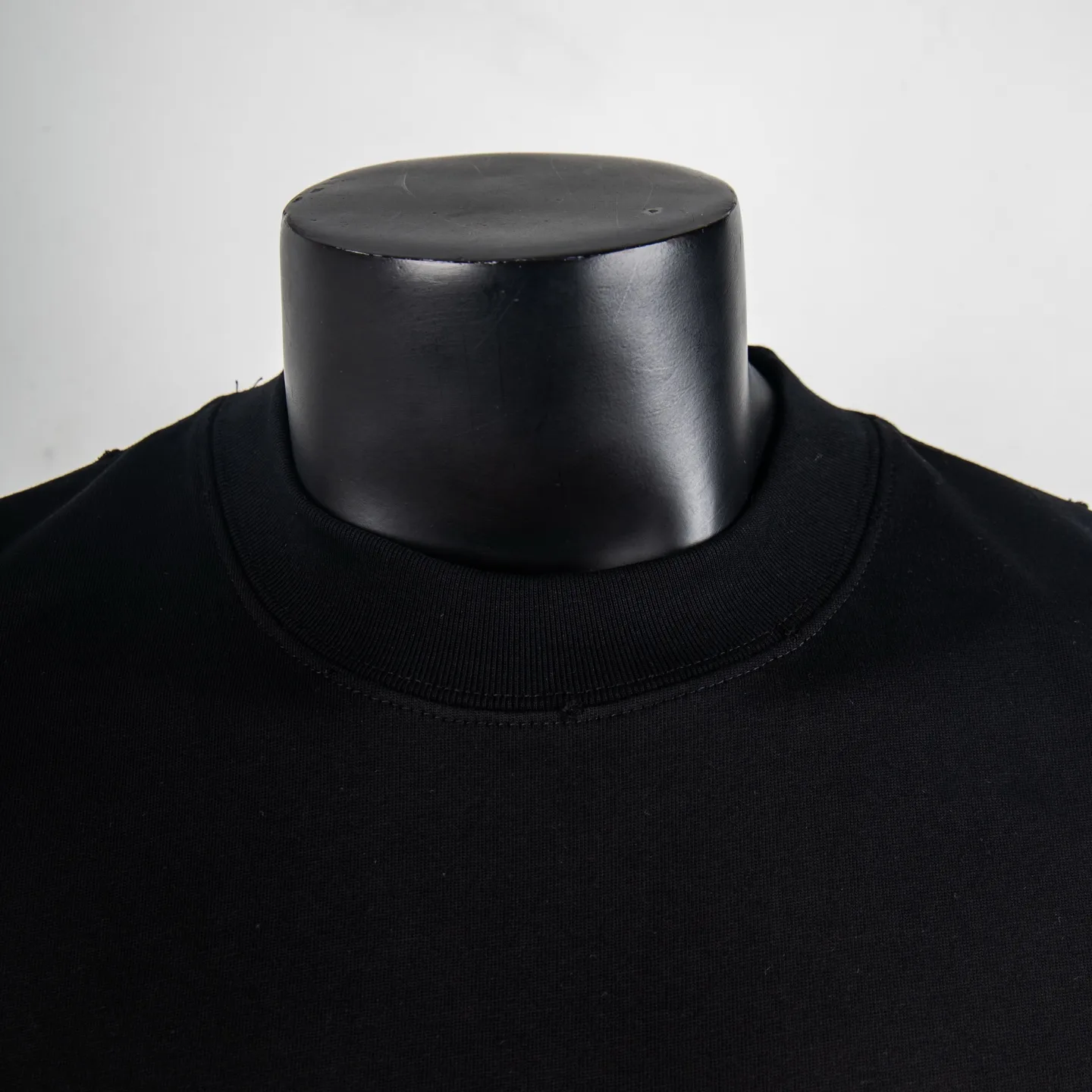 Distressed Logo Print Cotton T-Shirt D11915405 — view 3